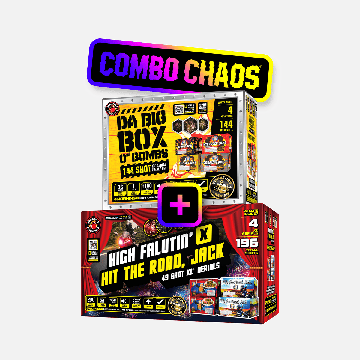 Da Big Box o' Bombs + High Falutin' X Hit the Road, Jack