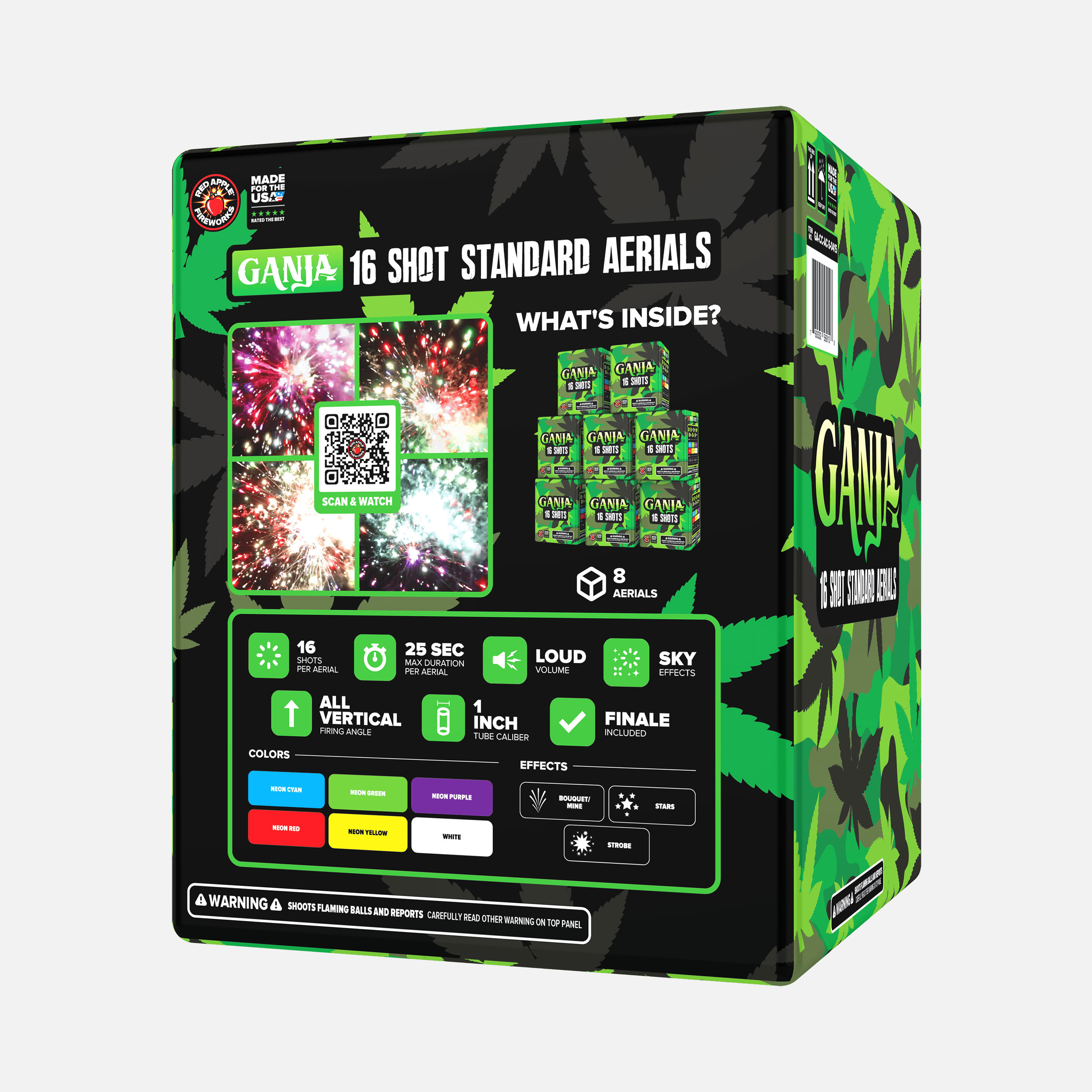 GANJA® 16 Shot Standard Aerials