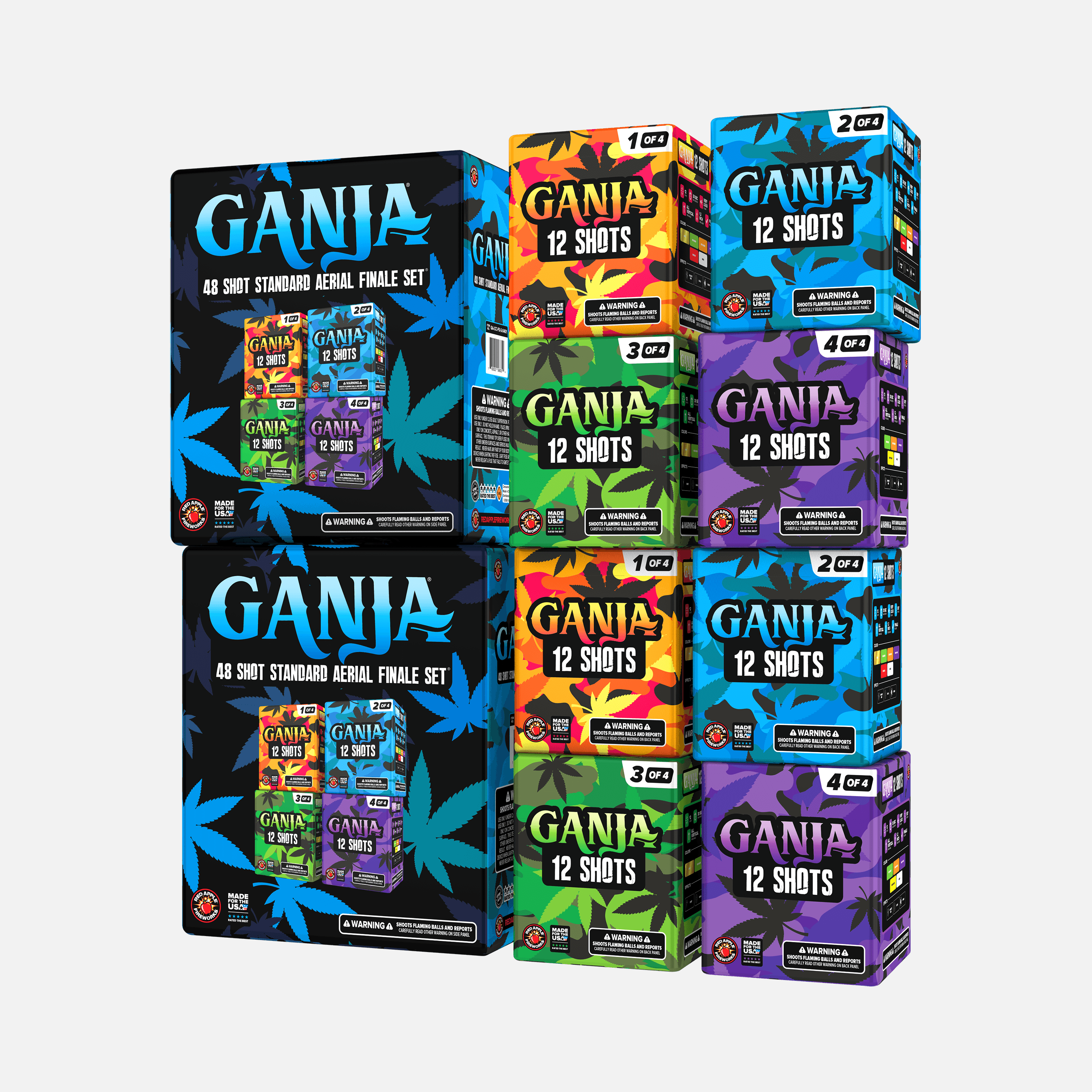 GANJA® 48 Shot Standard Aerial Finale Set®