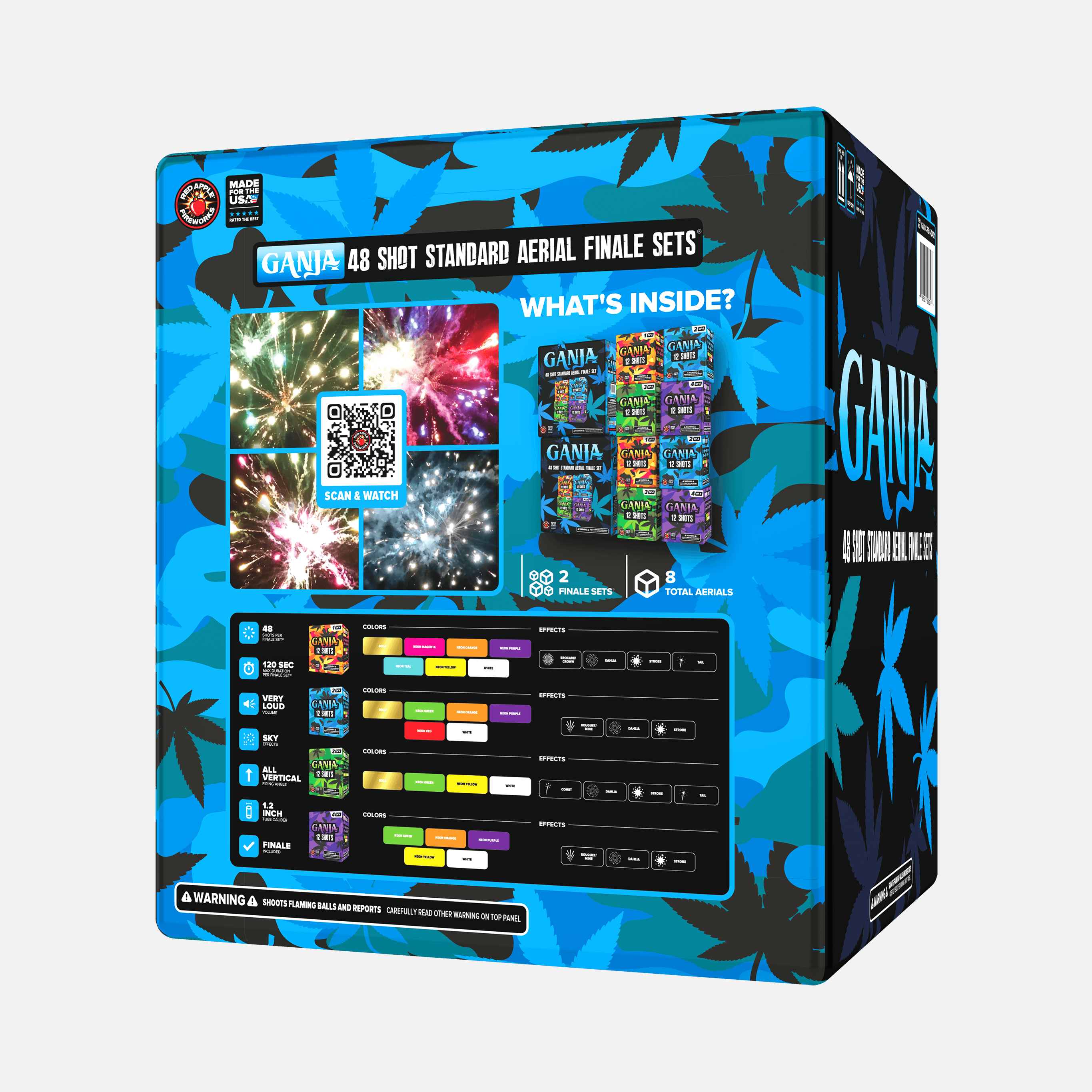 GANJA® 48 Shot Standard Aerial Finale Set®