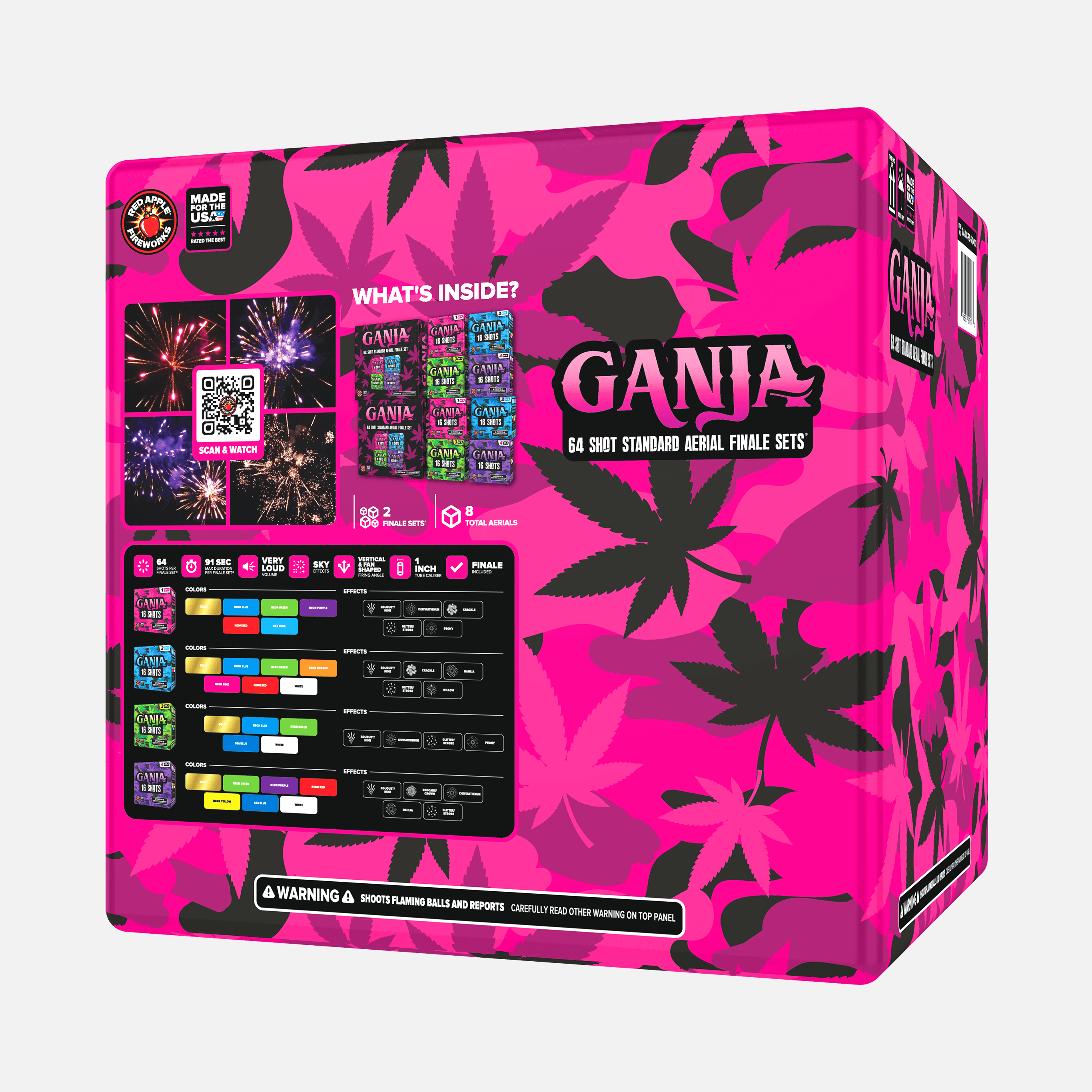 Ganja® 64 Shot Standard Aerial Finale Sets®