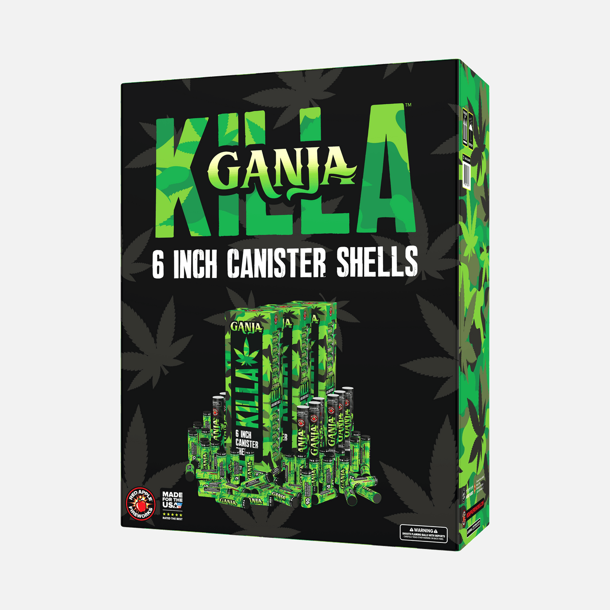 Shop Ganja® Killa 6 Inch Canister Shells Online