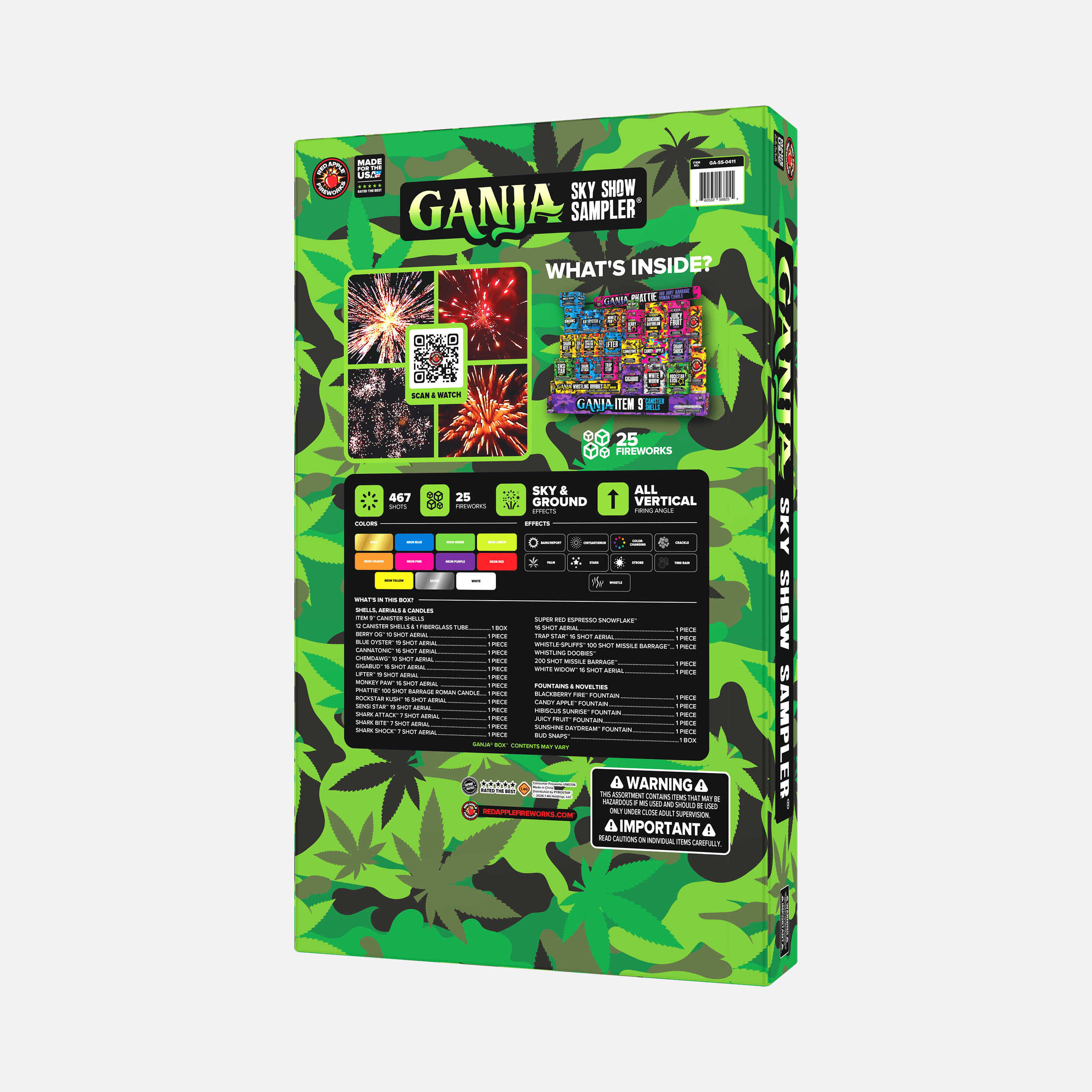 Ganja® Sky Show Sampler®