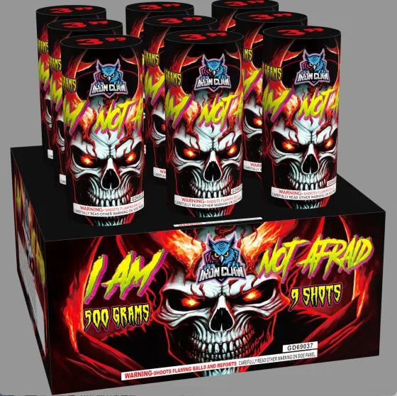 American Freedom | I Am Not Afraid 9 Shot 3" Shell Cakes