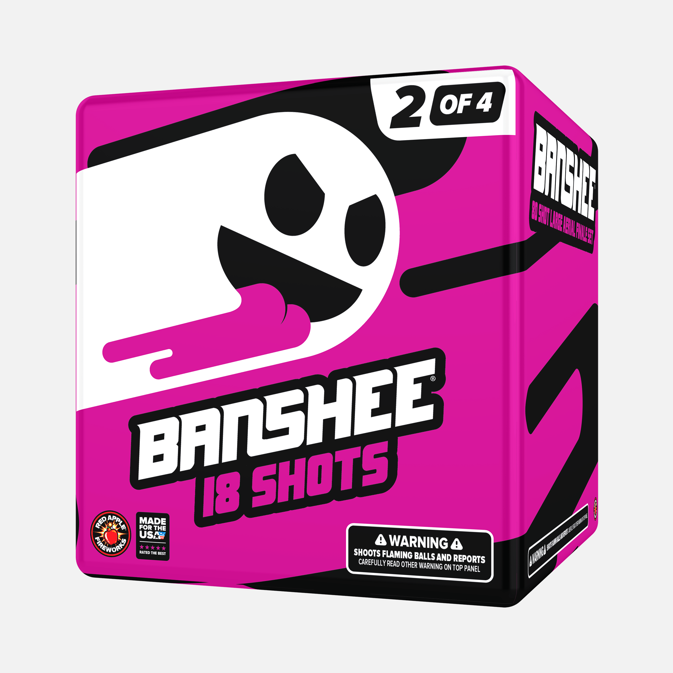 BANSHEE™ 80 Shot Large Aerial Finale Set®