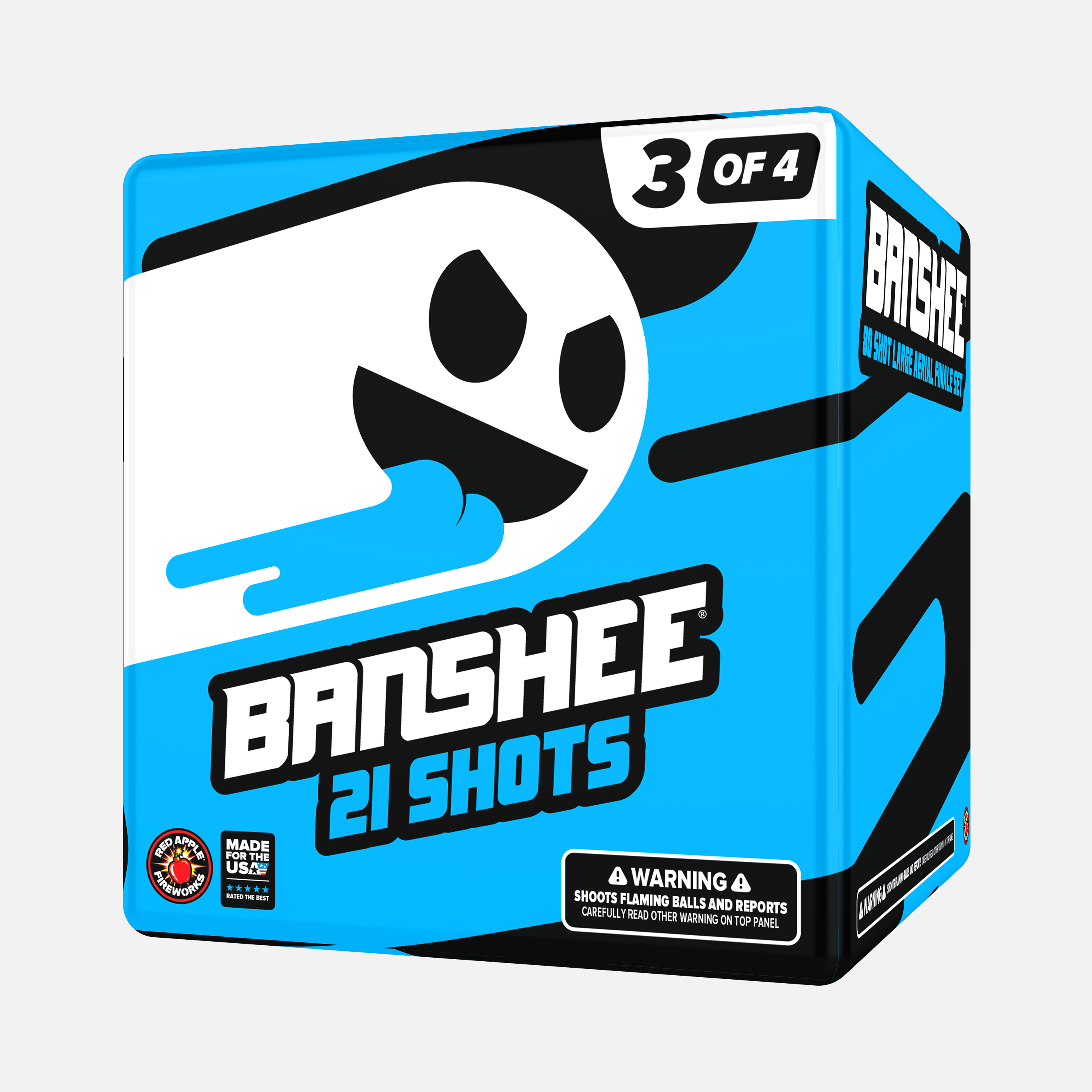 BANSHEE™ 80 Shot Large Aerial Finale Set®