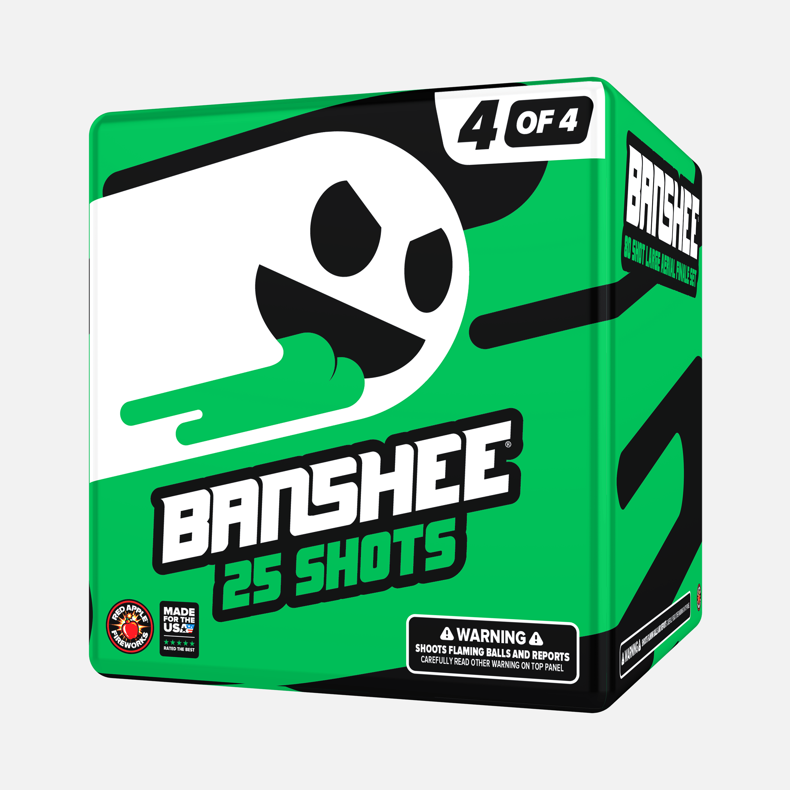 BANSHEE™ 80 Shot Large Aerial Finale Set®
