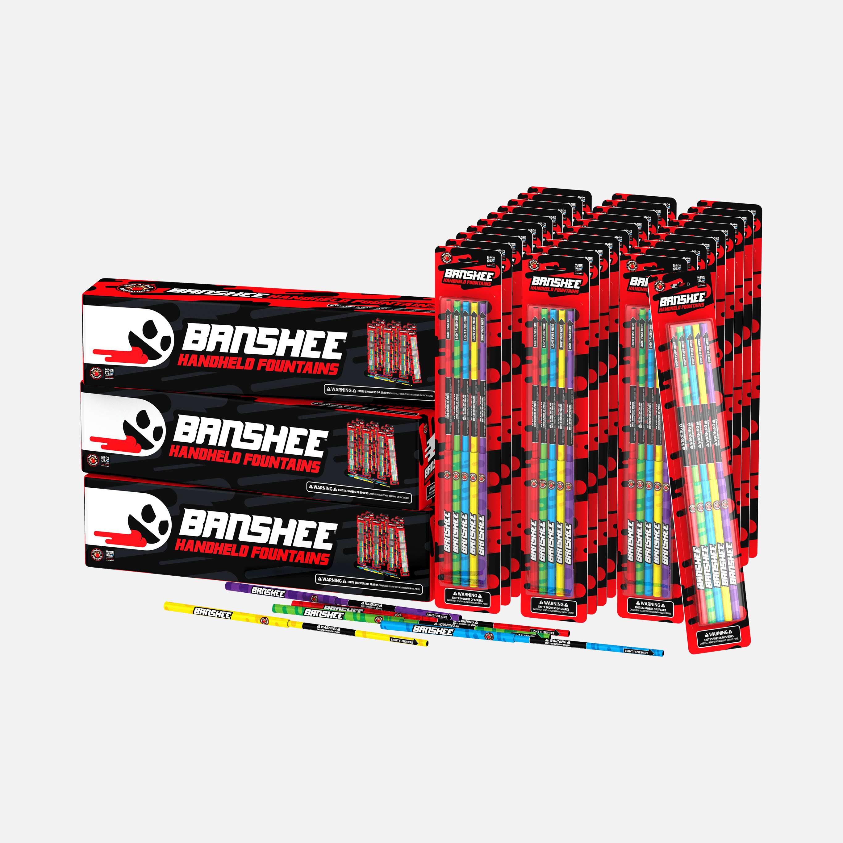 Banshee® Handheld Fountains