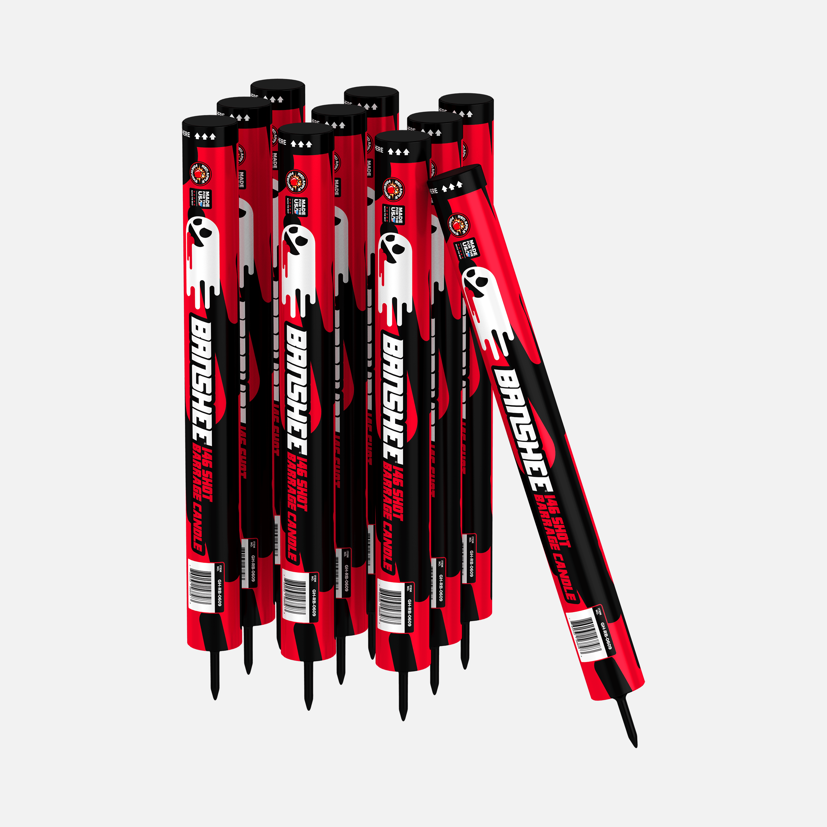 Banshee® 146 Shot Barrage Candles