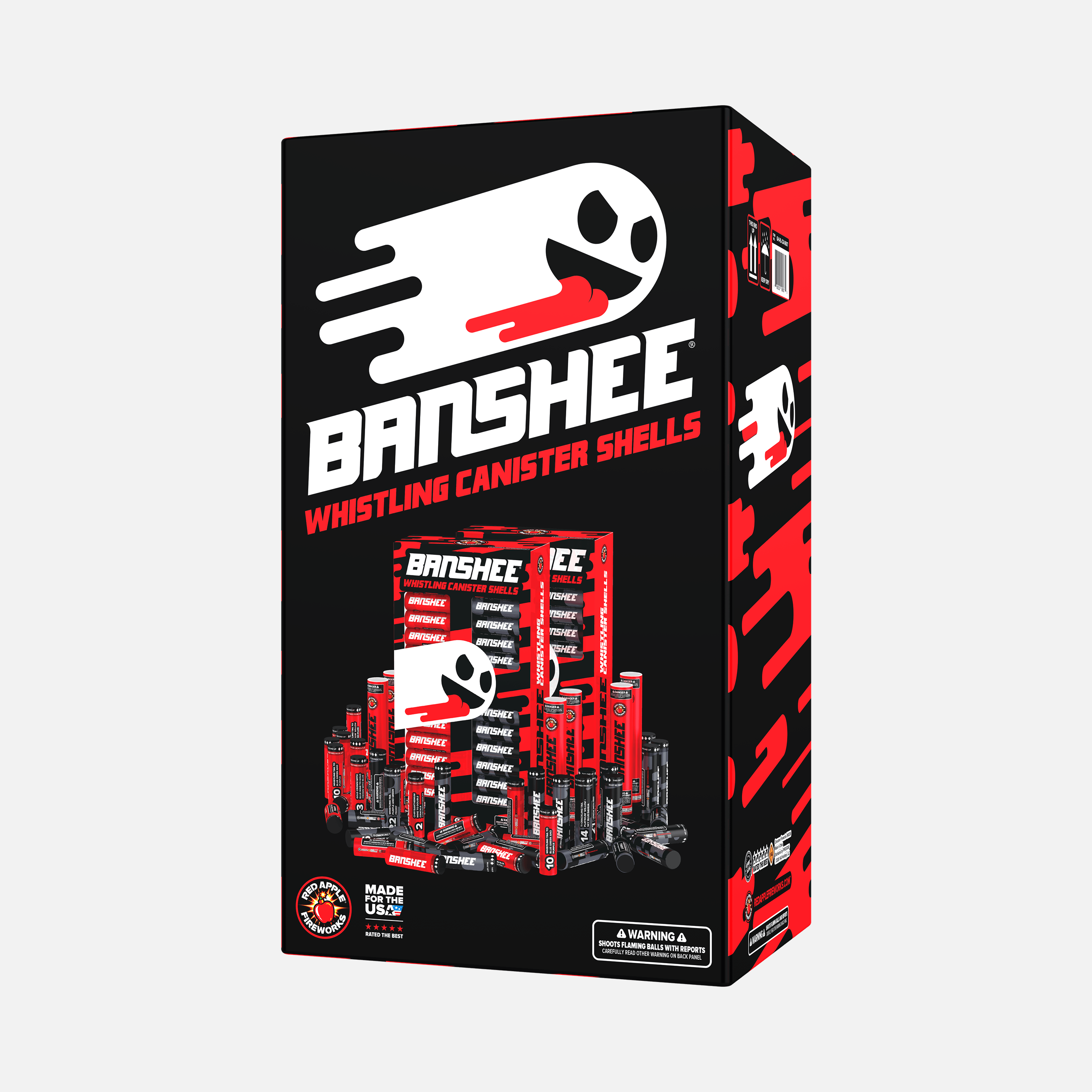 Banshee® Whistling Canister Shells