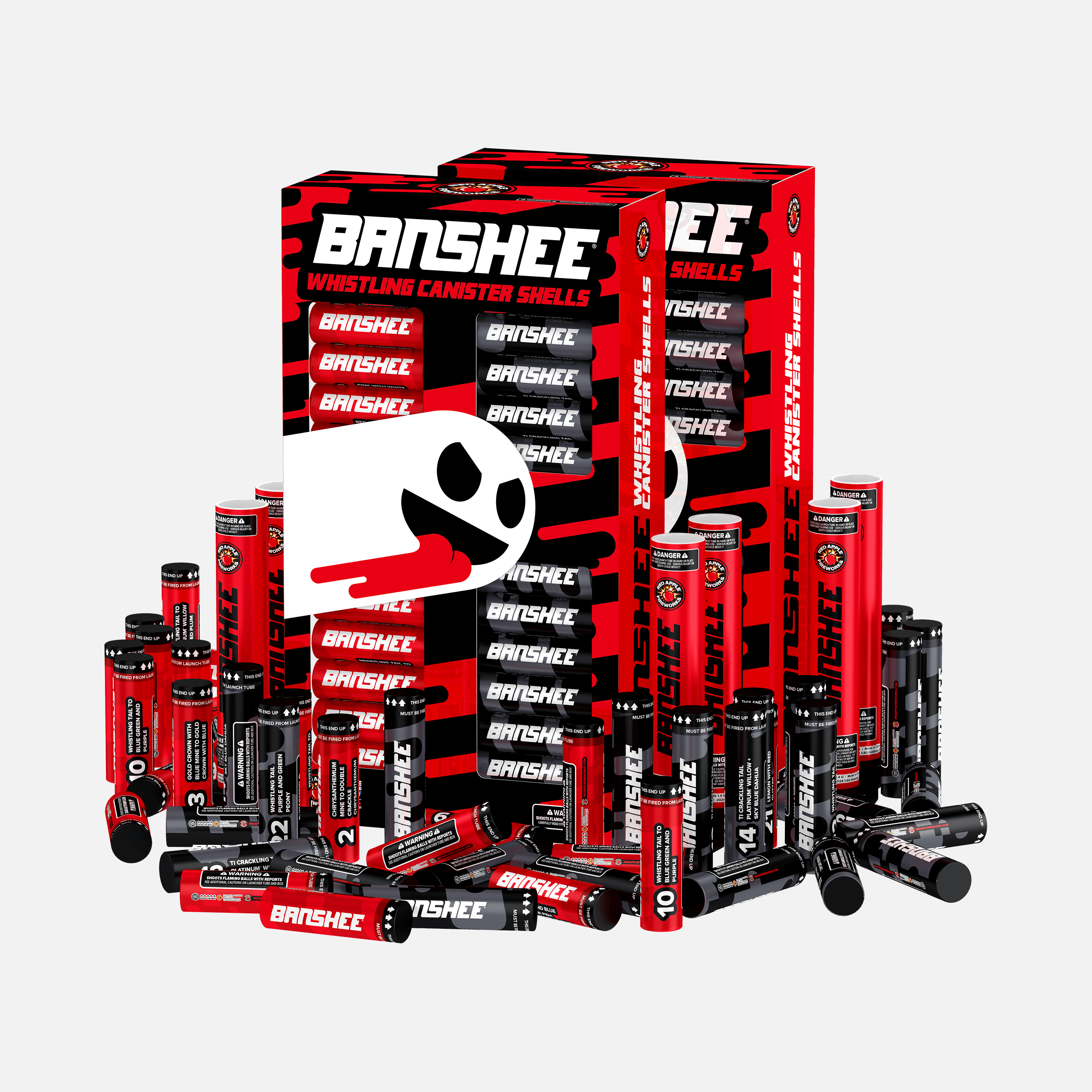 Banshee® Whistling Canister Shells