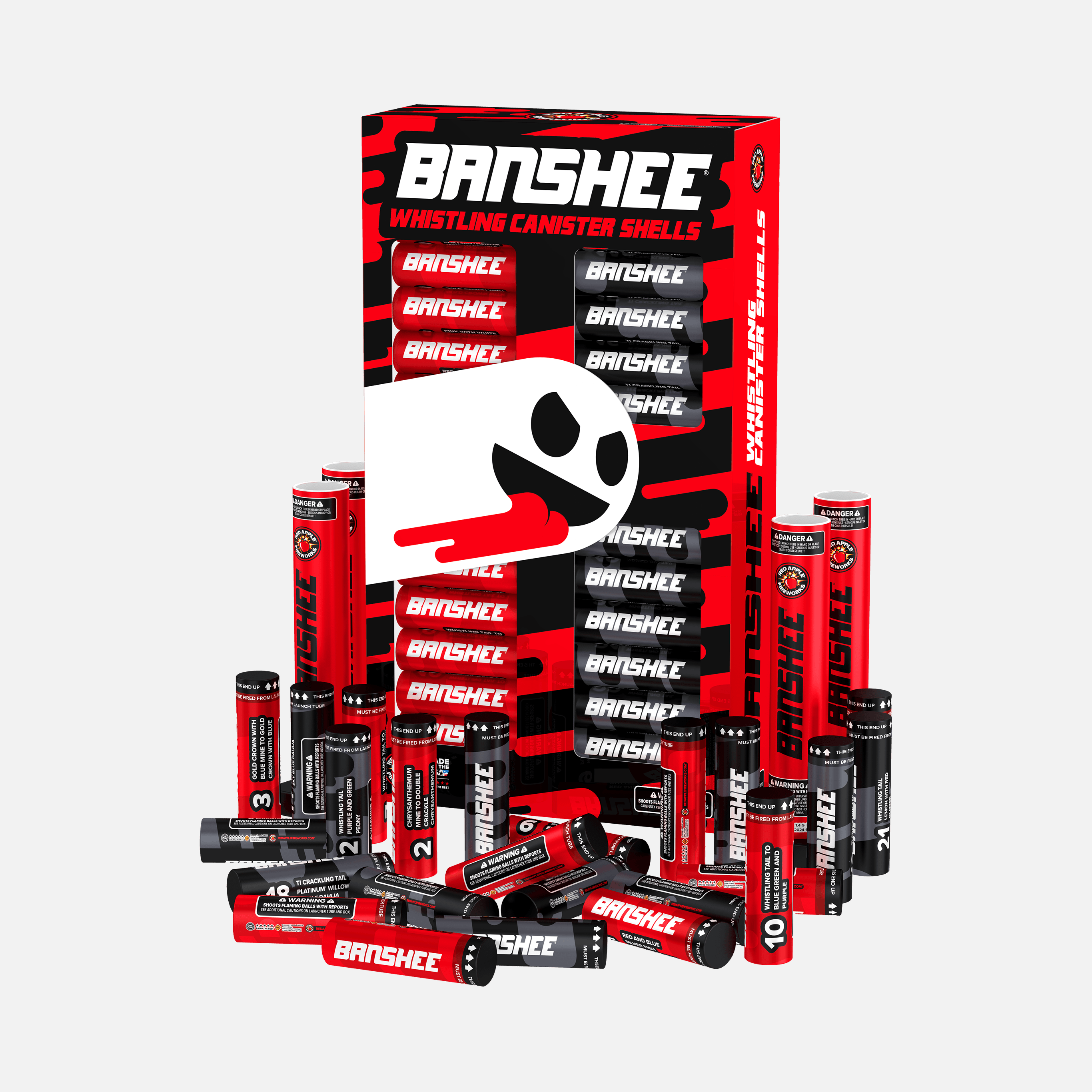 Banshee® Whistling Canister Shells