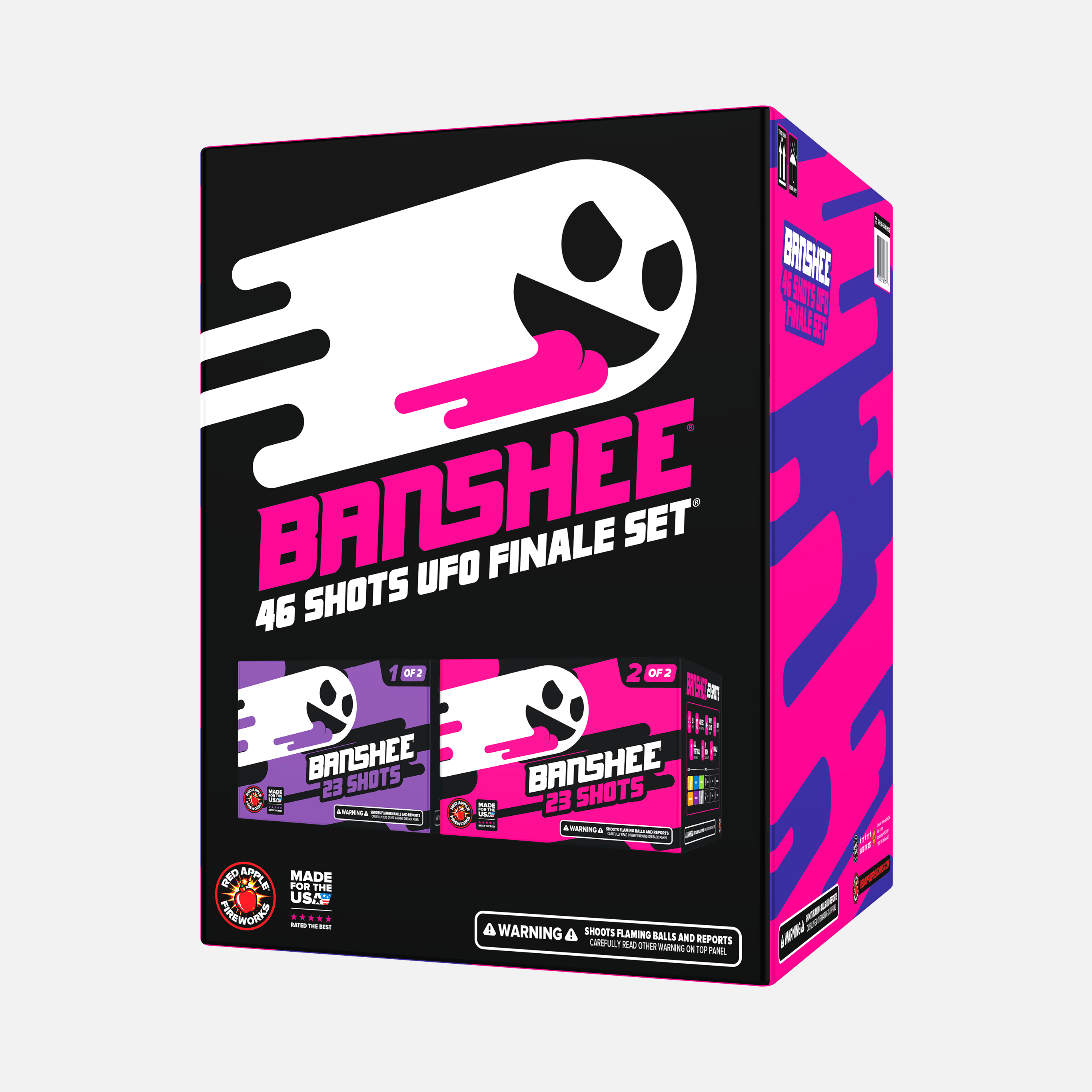 Banshee™ 46 Shots UFO Finale Set®