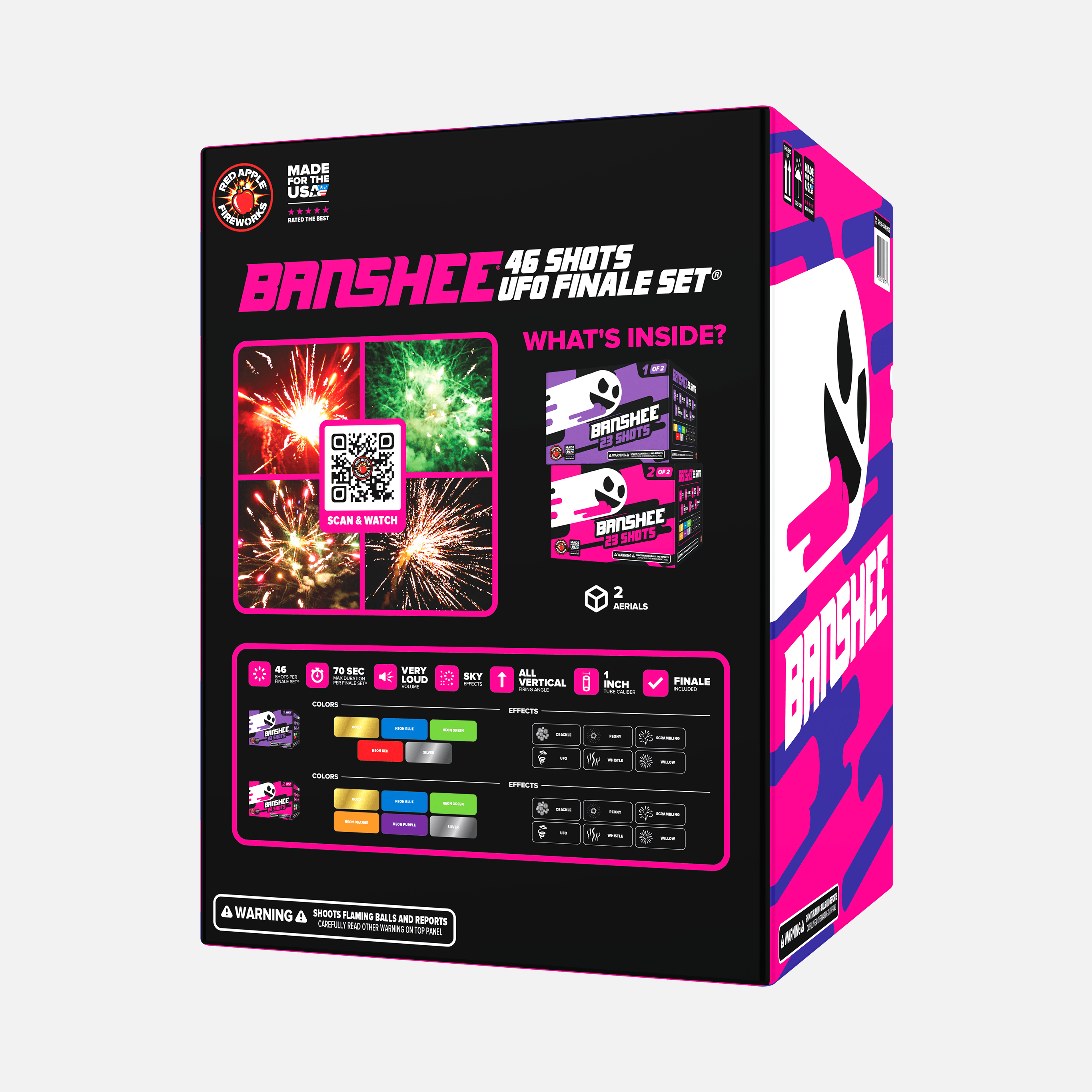 Shop Banshee™ 46 Shots UFO Finale Set®