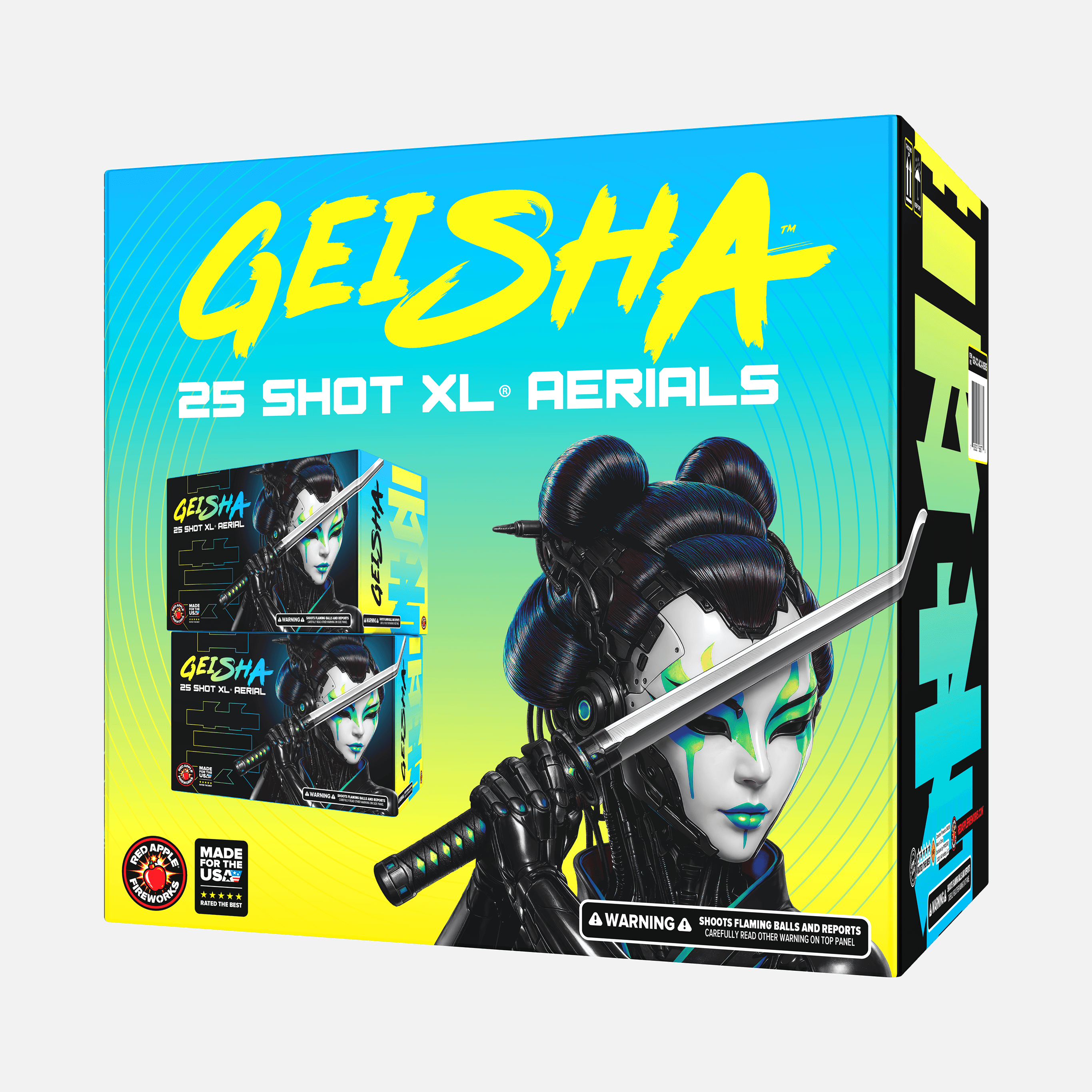 Geisha® 25 Shot XL® Aerials