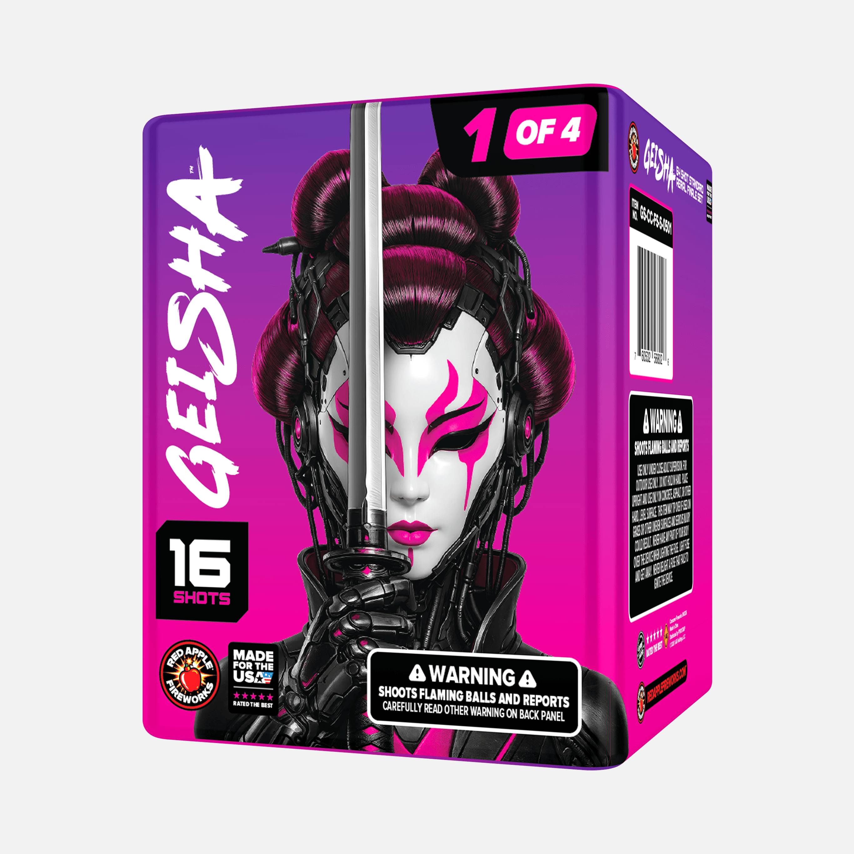 Geisha® 64 Shot Standard Aerial Finale Sets®