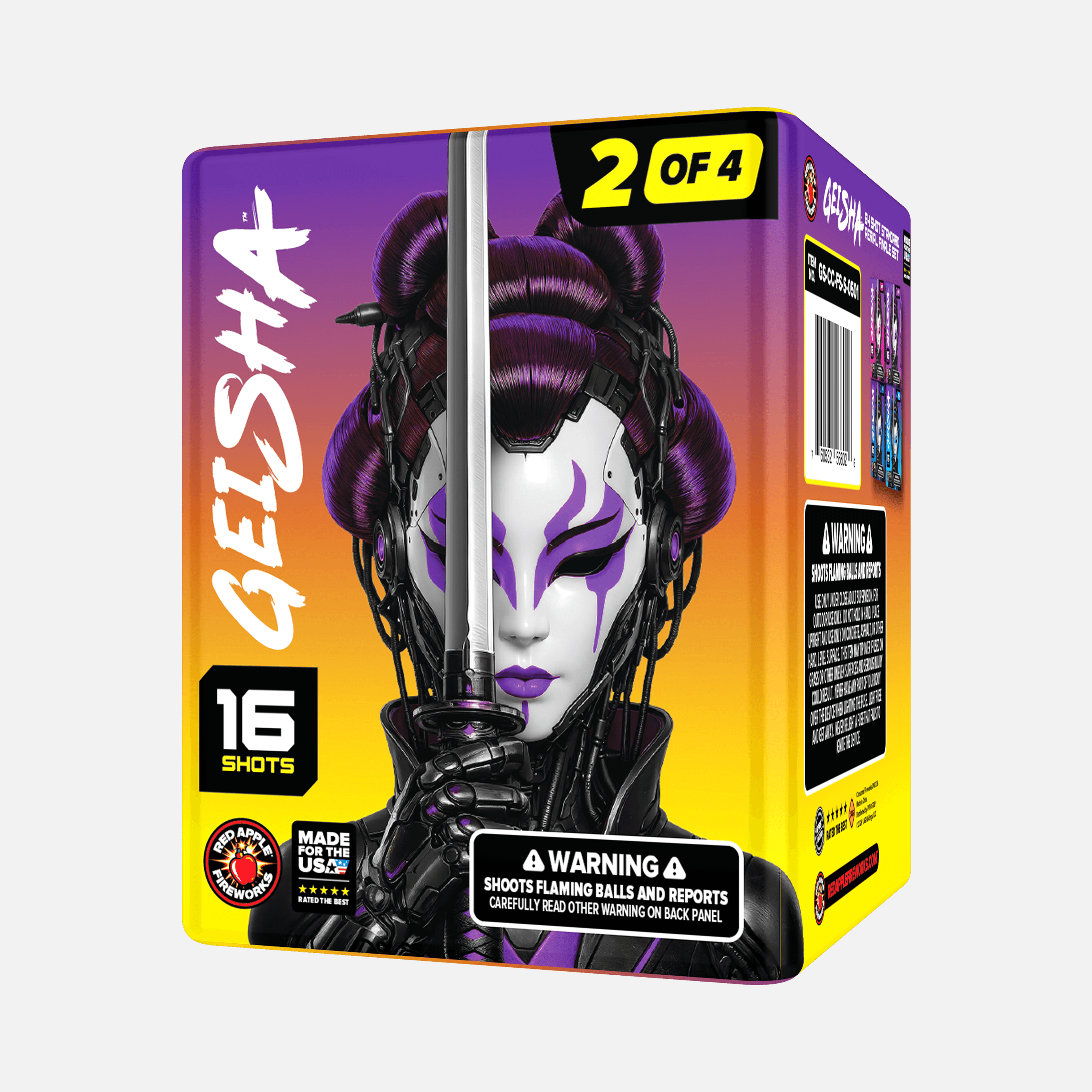 Geisha® 64 Shot Standard Aerial Finale Sets®
