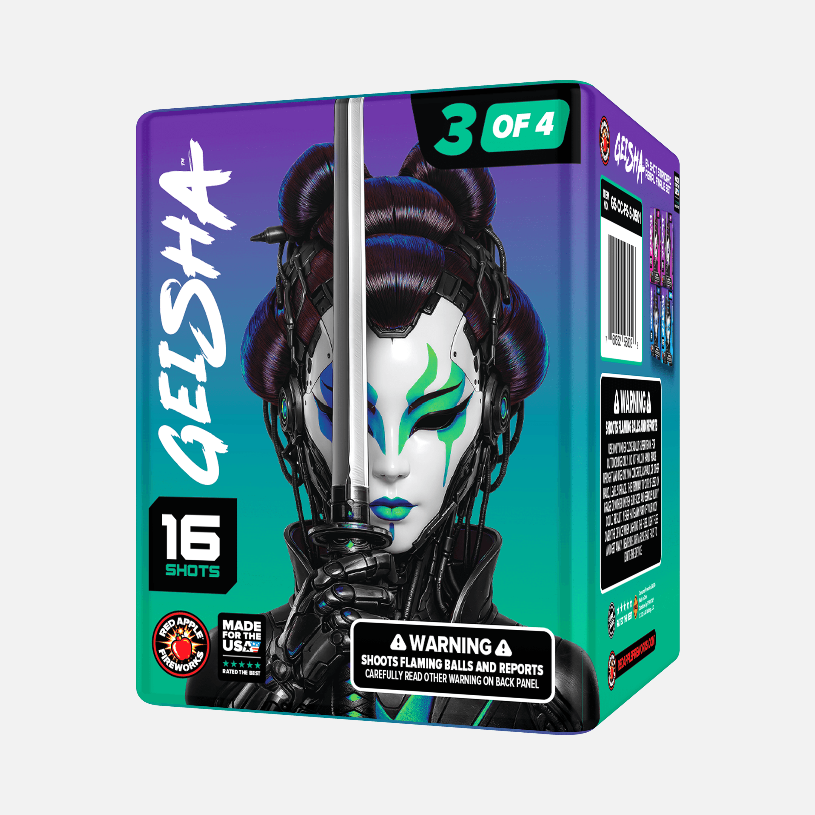 Geisha® 64 Shot Standard Aerial Finale Sets®