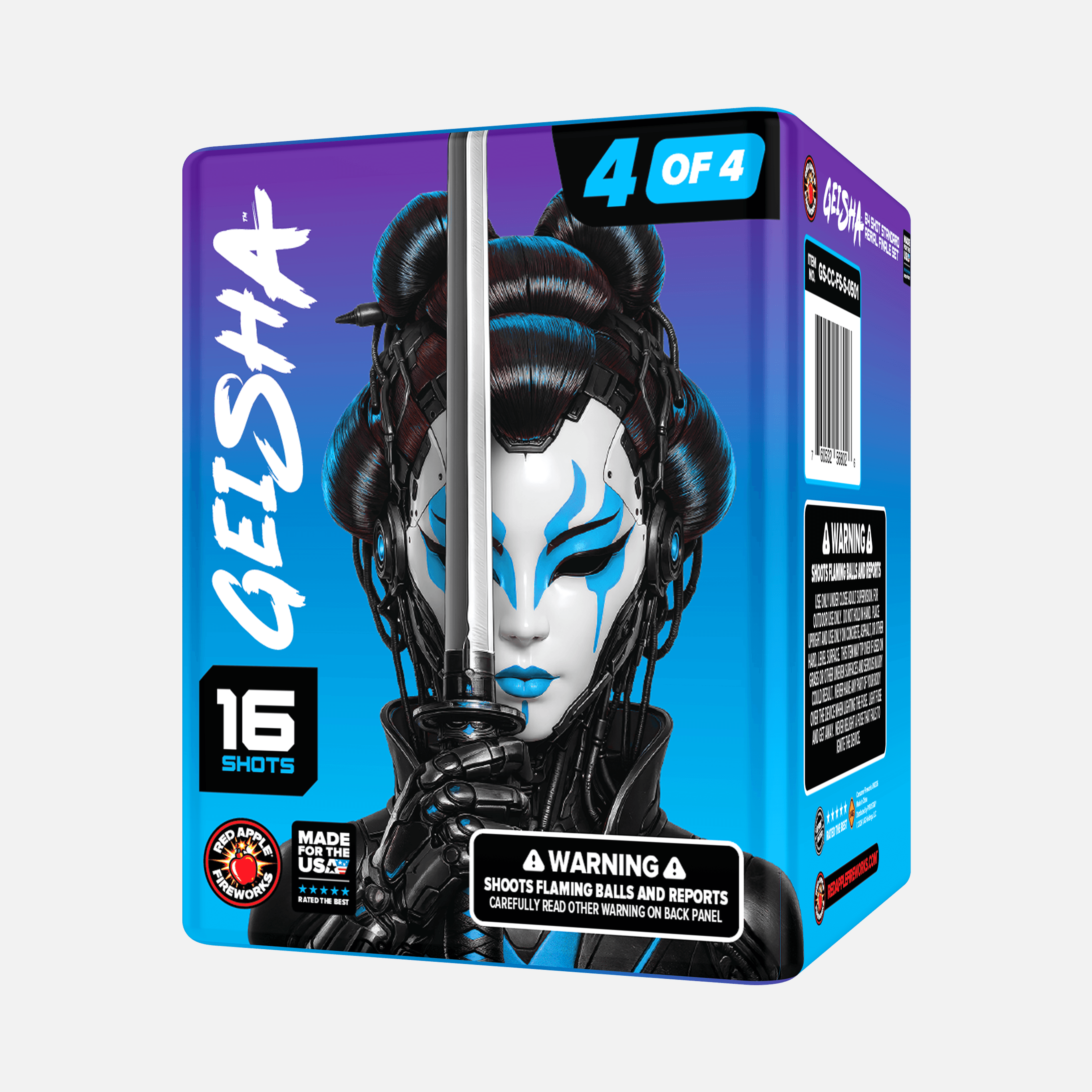 Geisha® 64 Shot Standard Aerial Finale Sets®