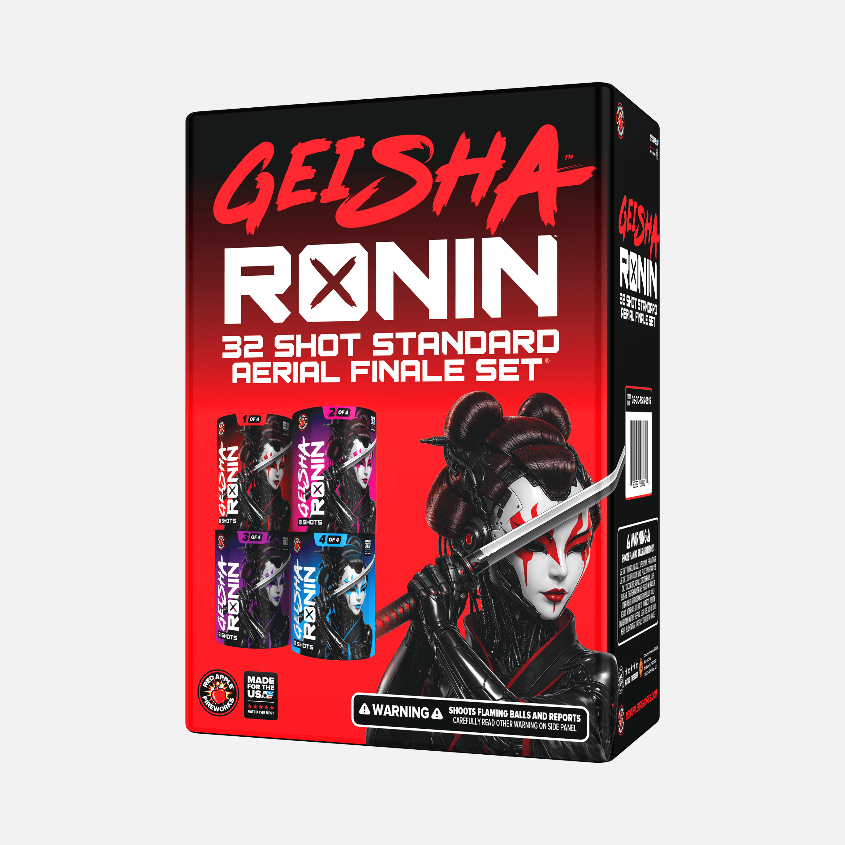 Geisha™ 32 Shot Standard Aerial Finale Sets