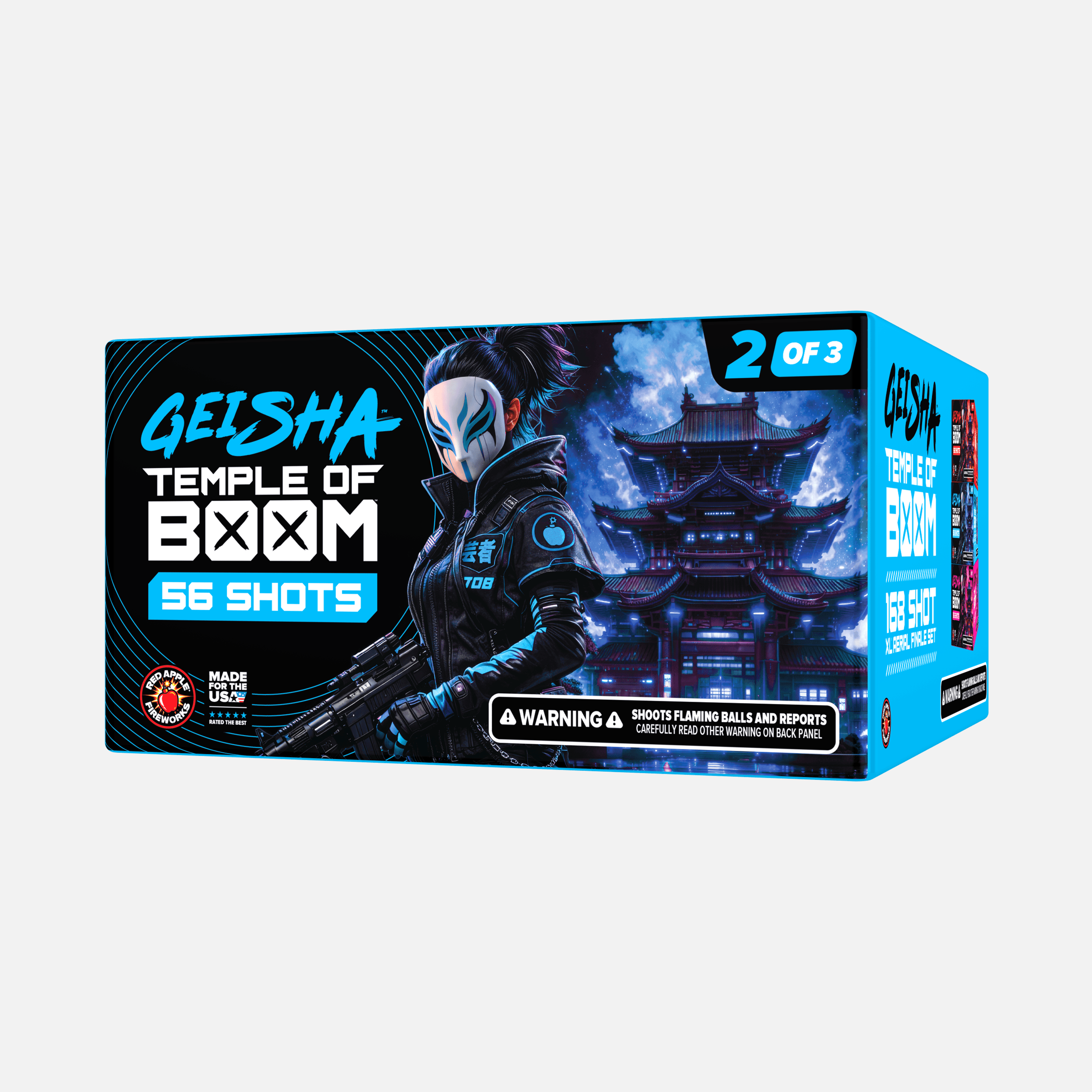 Shop Geisha® Temple of Boom™ 168 Shot XL® Aerial Finale Set® Online