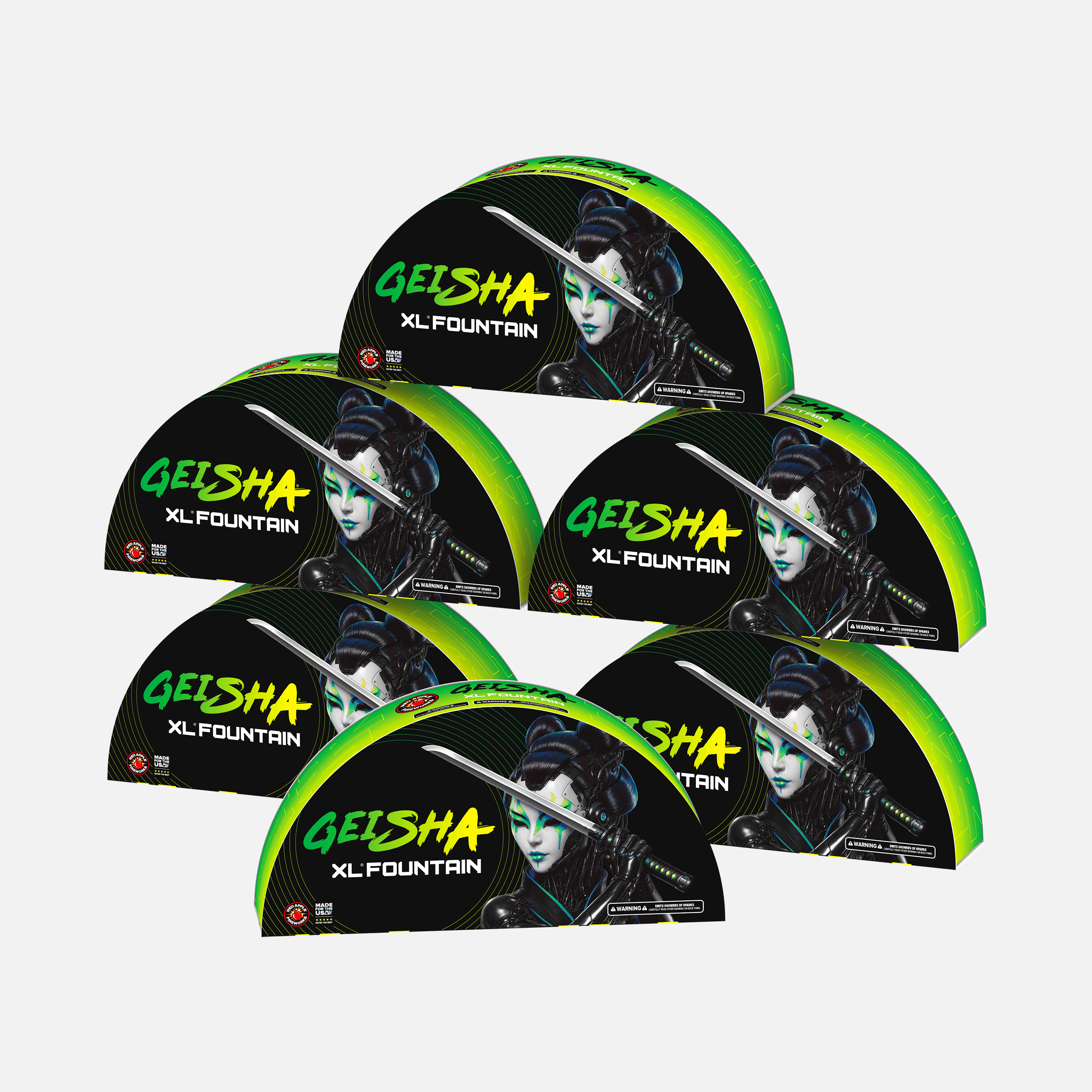 Geisha® XL® Fountains