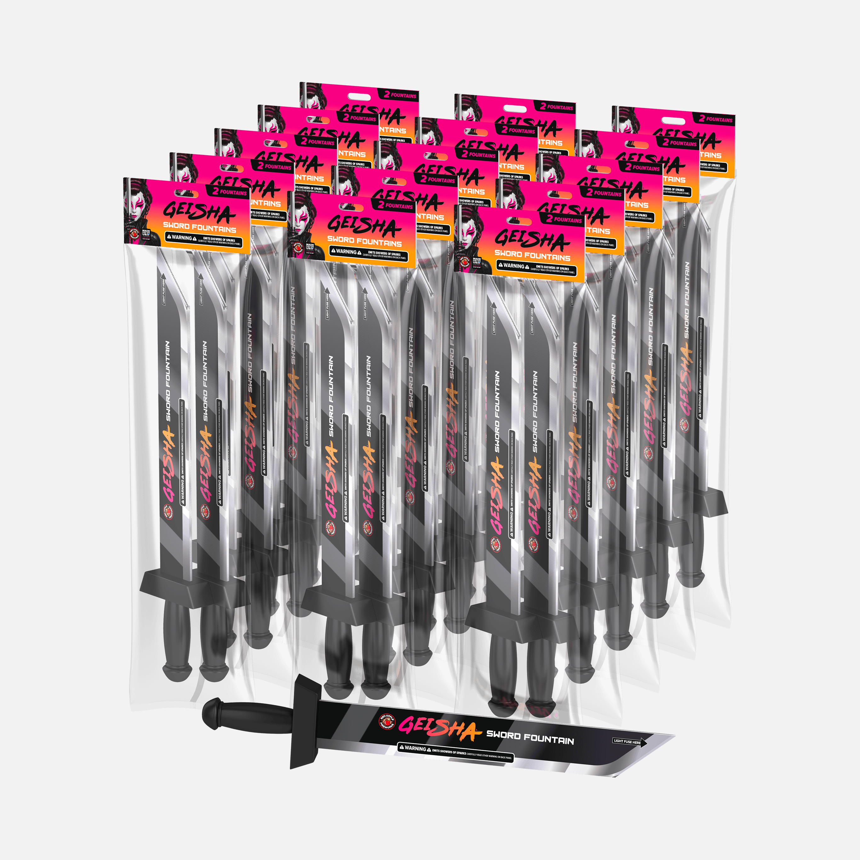 Geisha® Sword Fountains