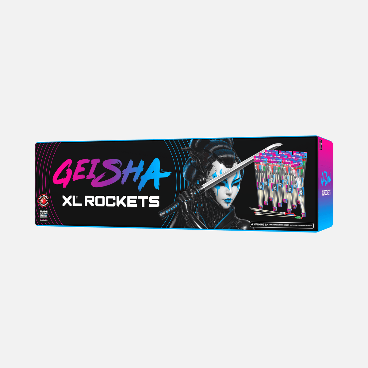Geisha® XL® Rockets