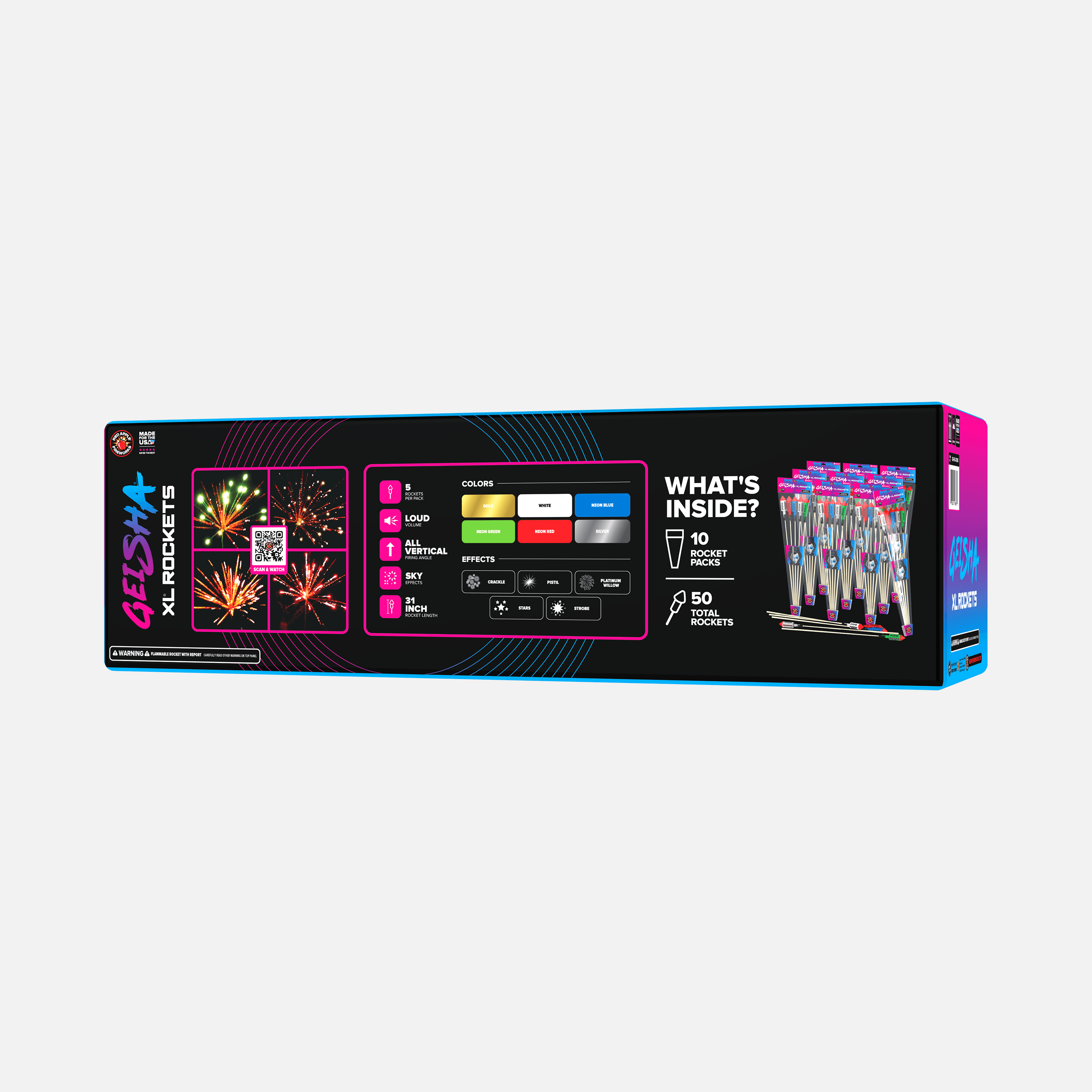 Geisha® XL® Rockets Geisha® XL® Rockets