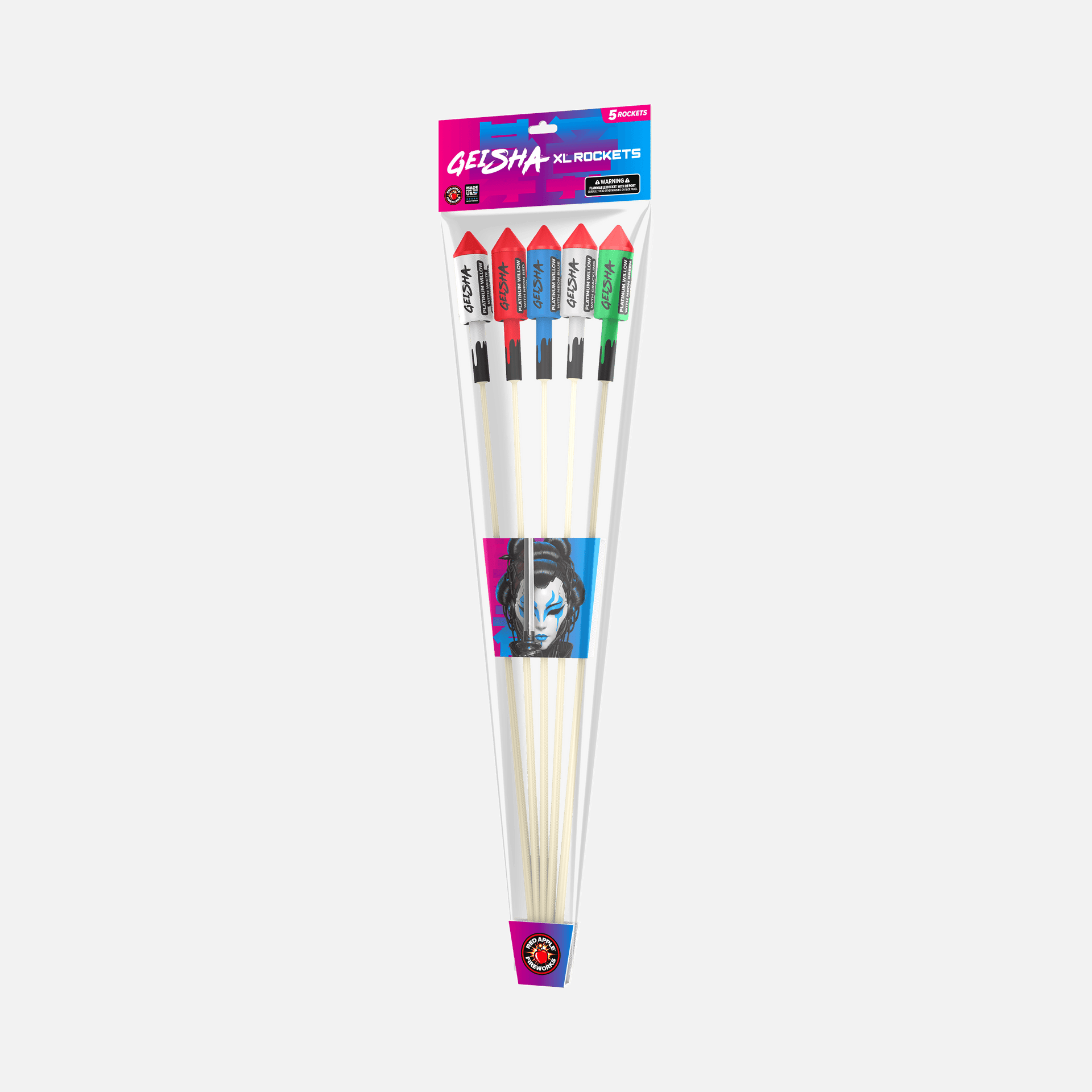 Geisha® XL® Rockets