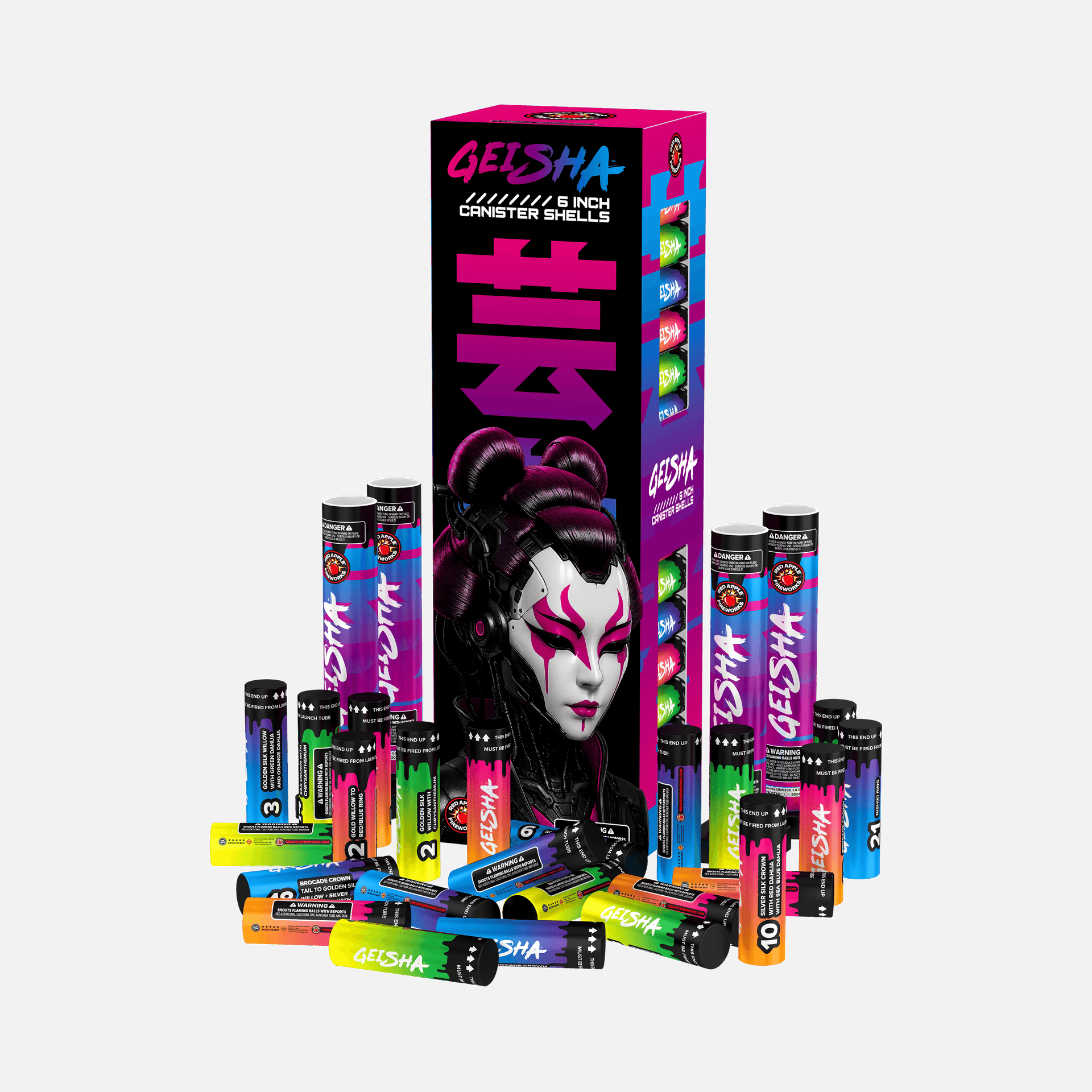 Shop Geisha® 6 Inch Canister Shells Online