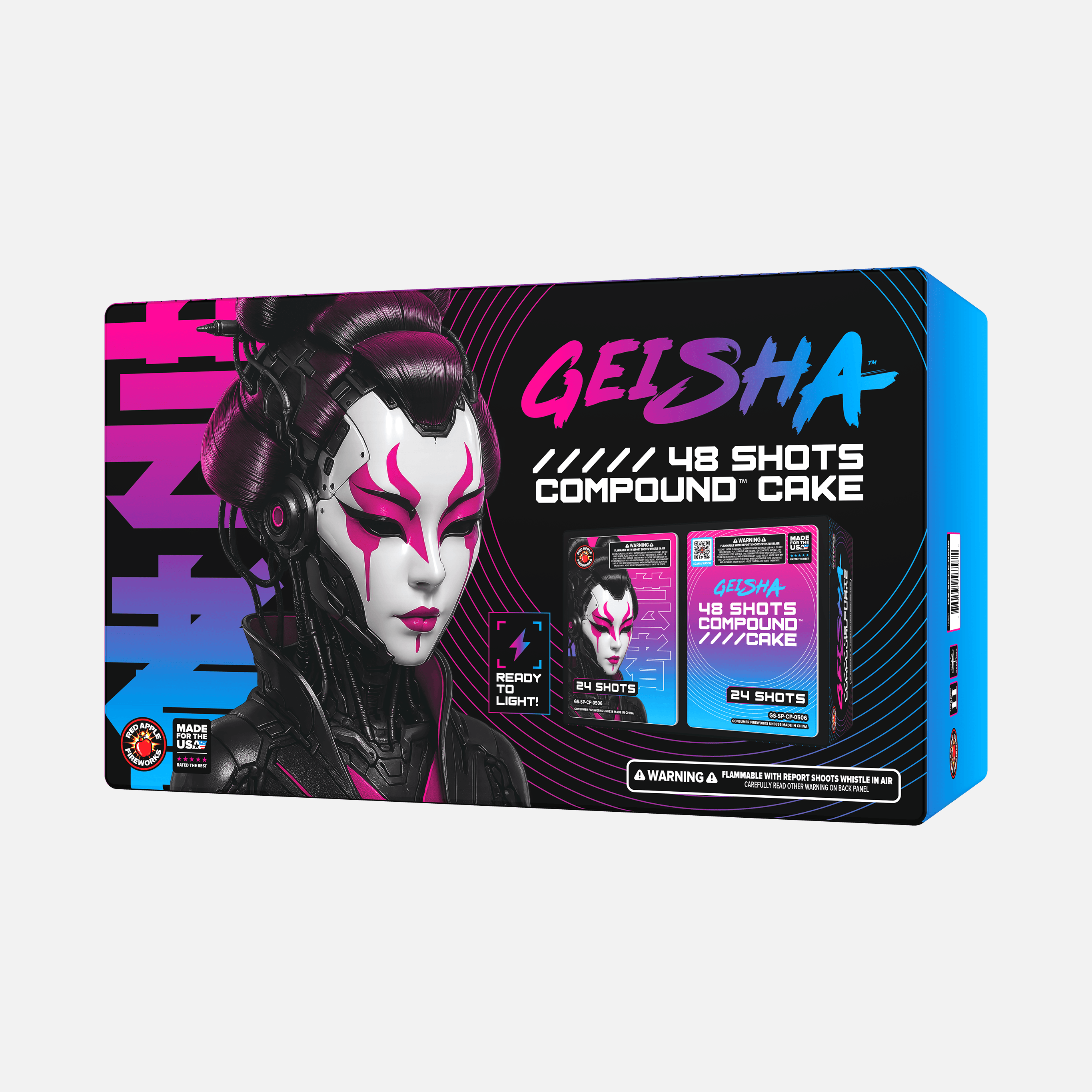 Geisha® 48 Shots Compound™ Cake