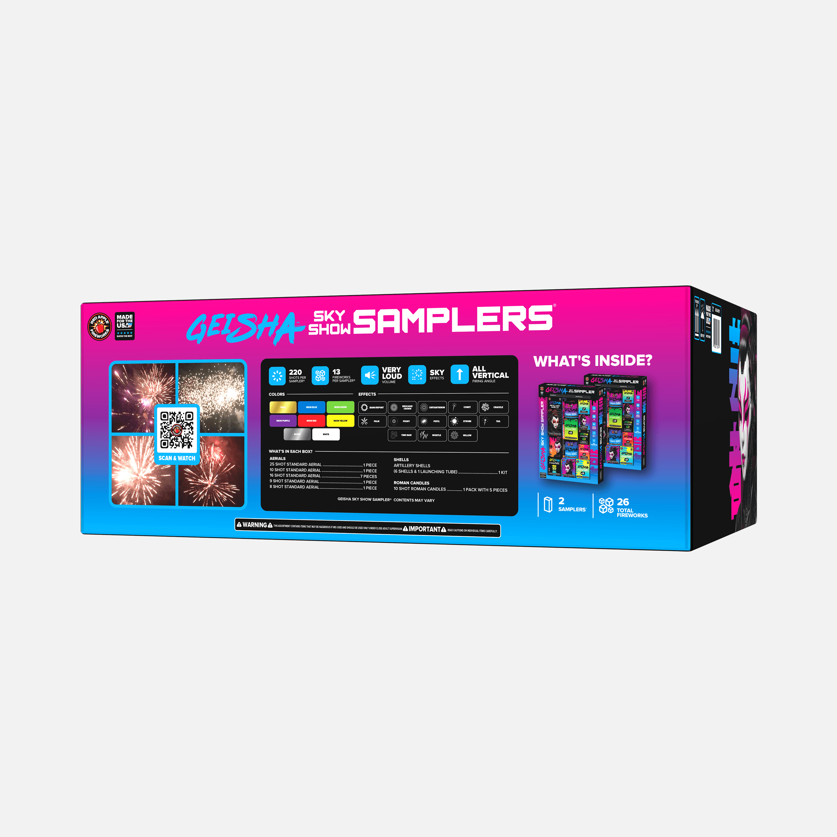 Geisha® Sky Show Samplers™