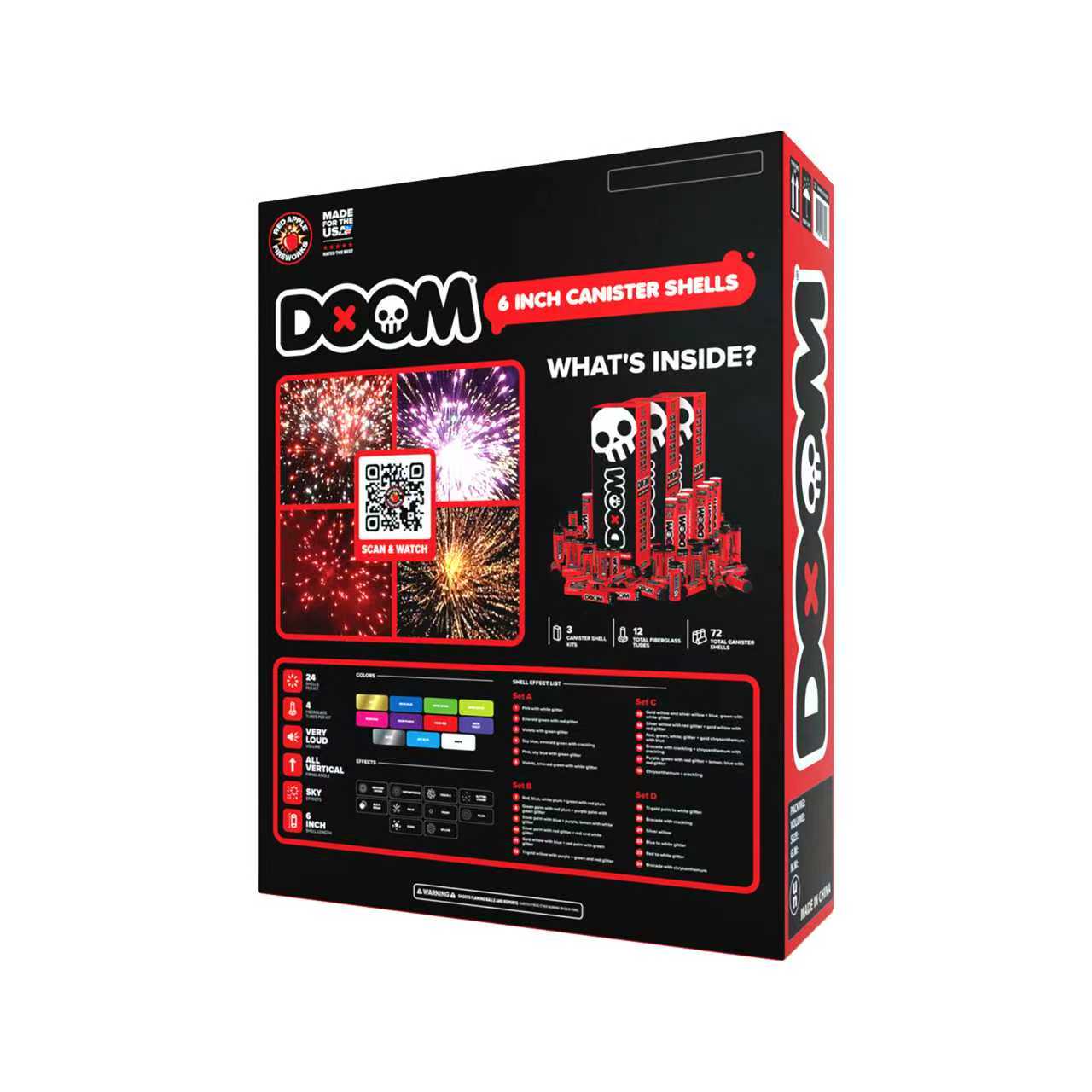 Buy Death Blossom™ 9-Shots Large Shell Fireworks Online