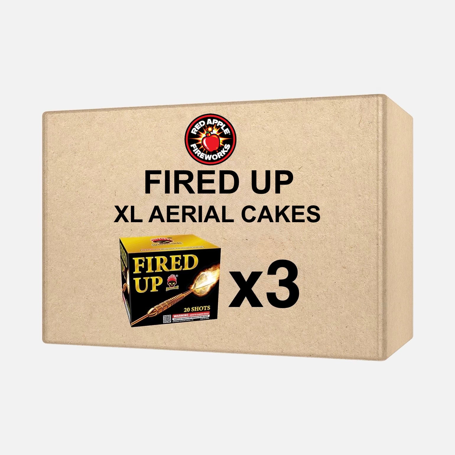 Fired Up XL Aerial Cakes