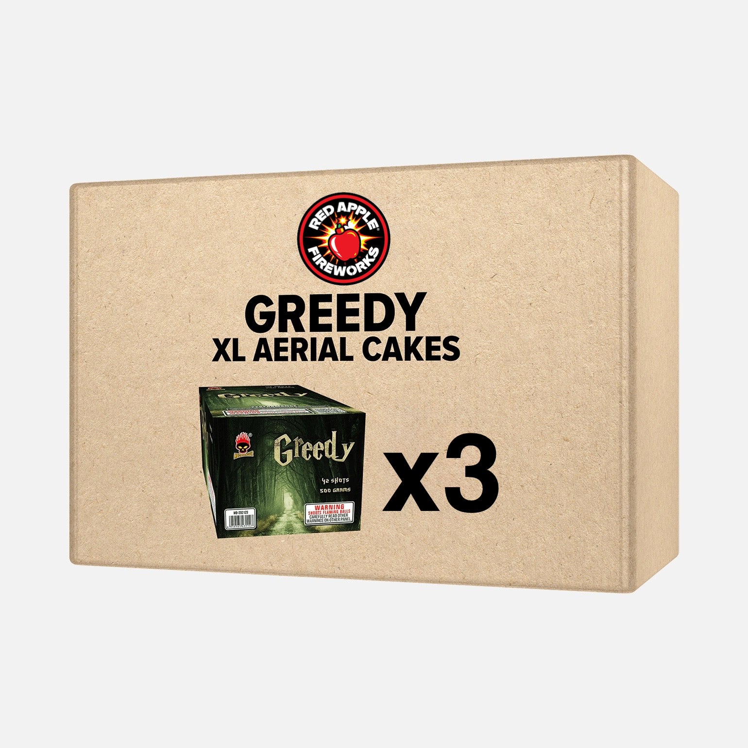 Greedy XL Aerial Cakes