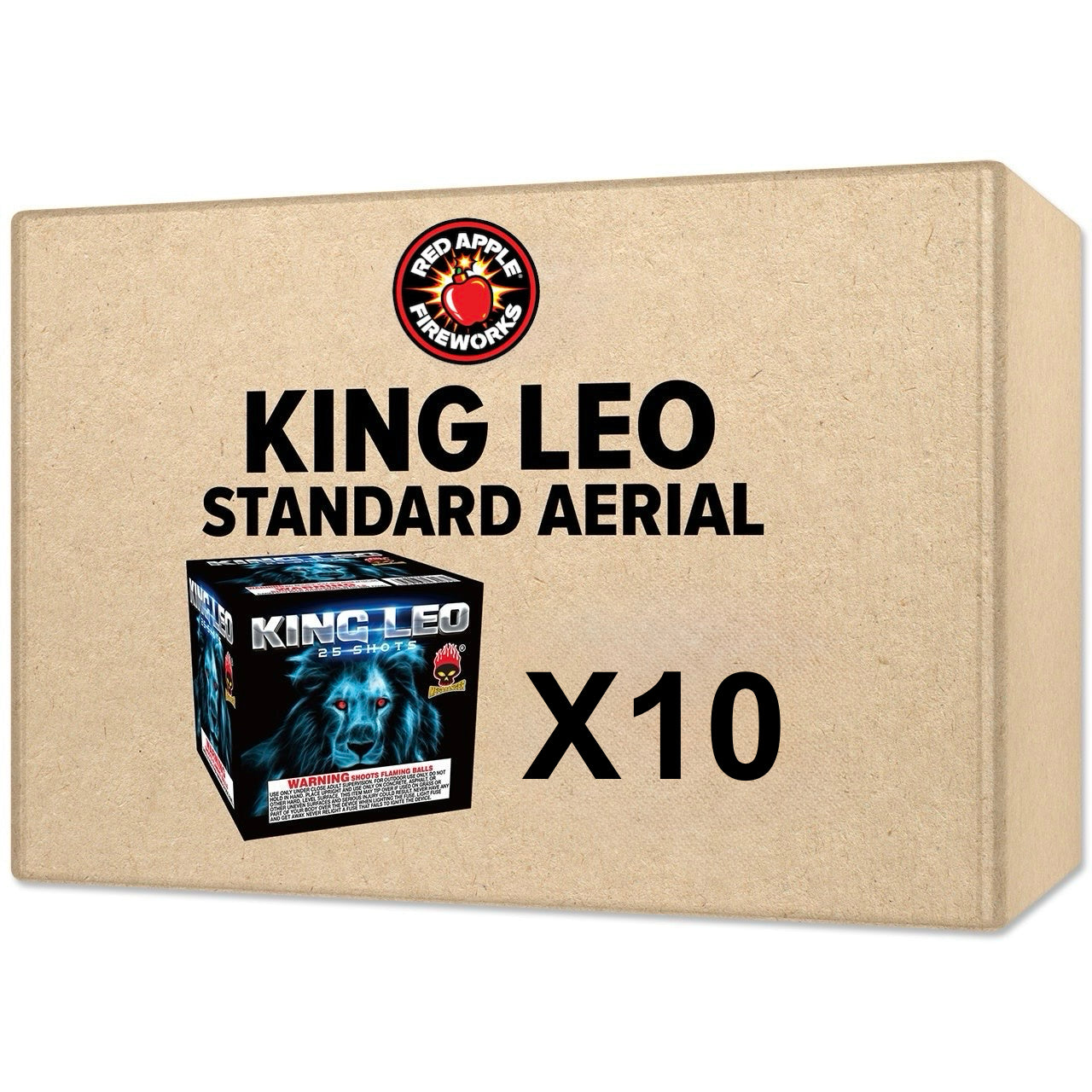 King Leo 25 Shot Standard Aerial