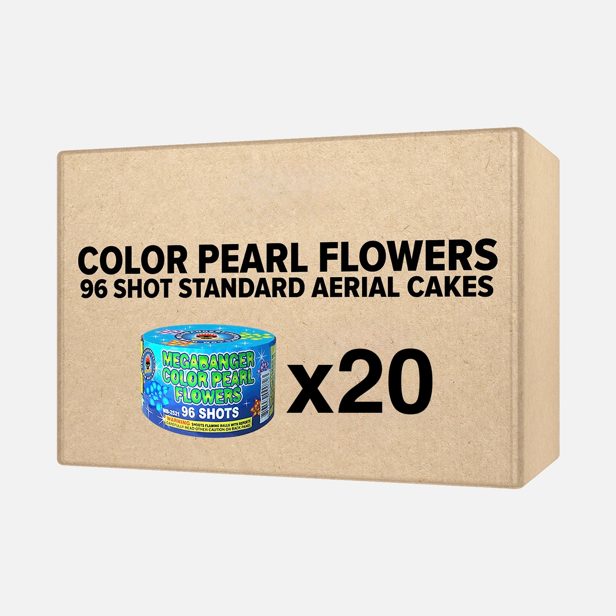 Shop Color Pearl 96 Shot Standard Aerial Cakes Fireworks Online