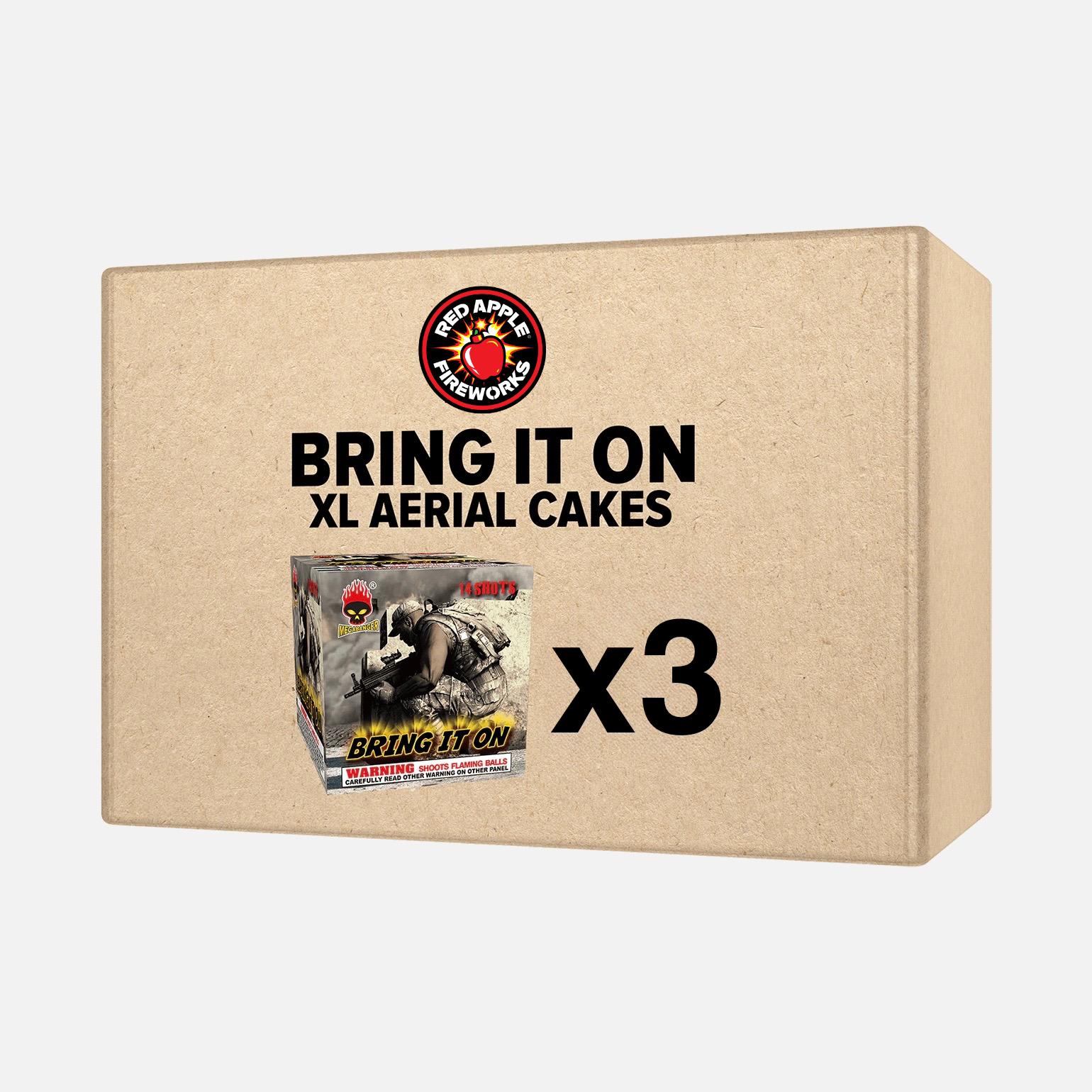 Bring It On XL Aerial Cakes