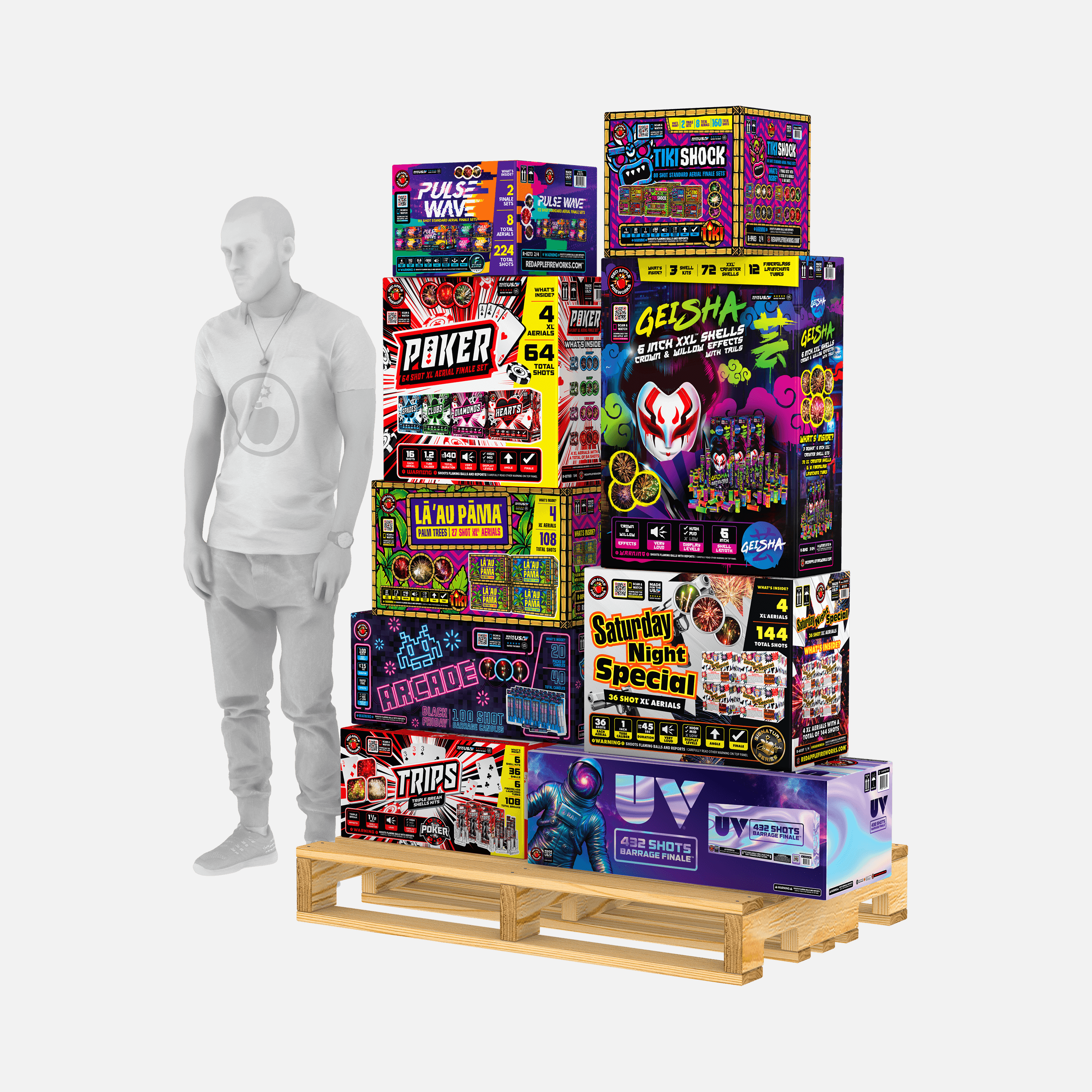 Midnight Mayhem™ Party Pallet Sampler®