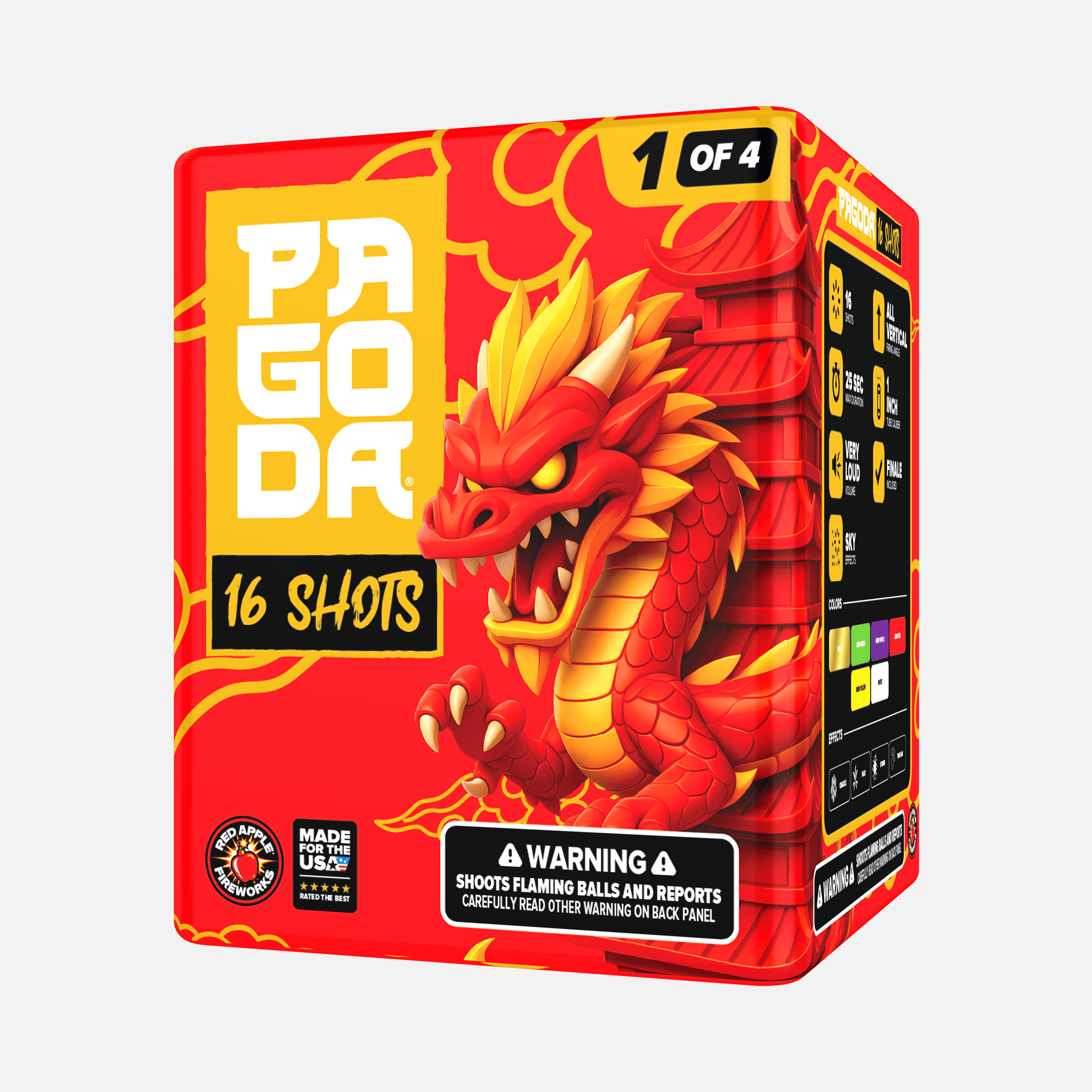 PAGODA® 64 Shot Standard Aerial Finale Sets®