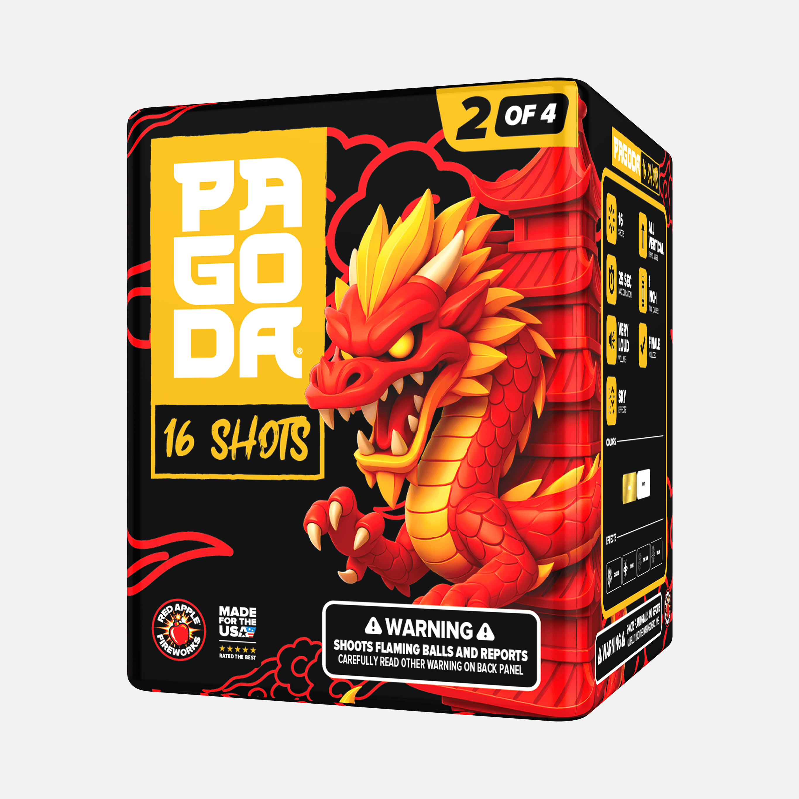 PAGODA® 64 Shot Standard Aerial Finale Sets®