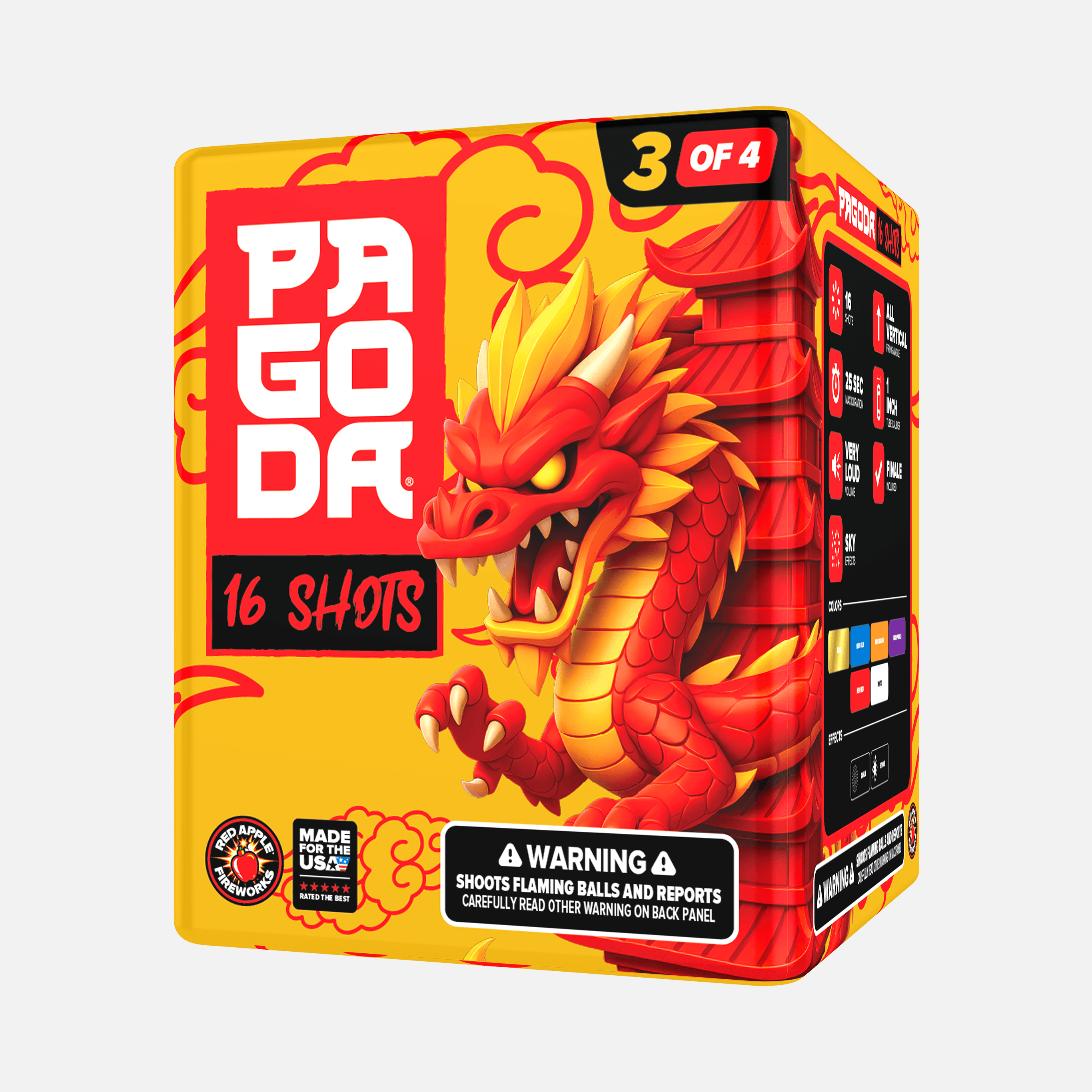 PAGODA® 64 Shot Standard Aerial Finale Sets®