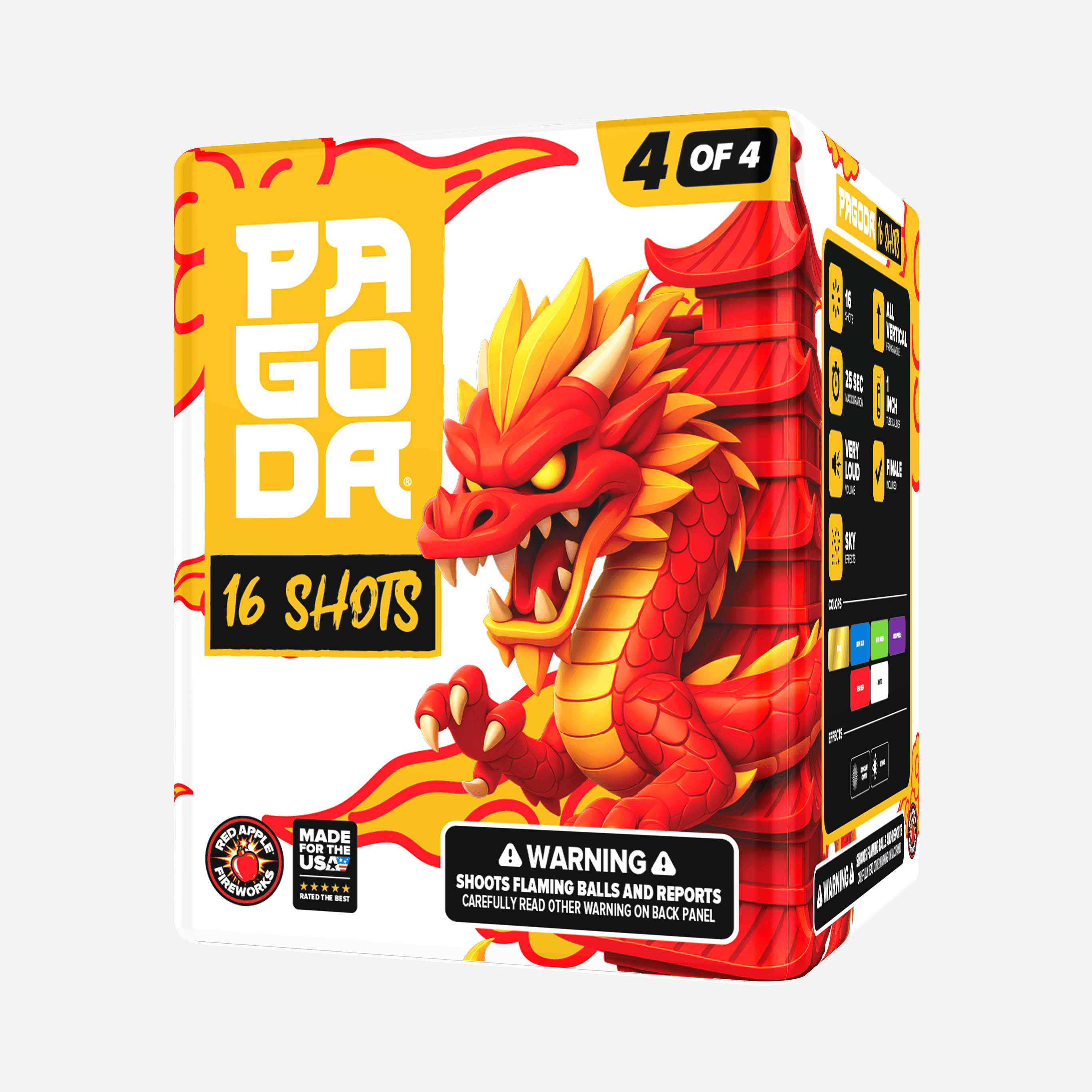 PAGODA® 64 Shot Standard Aerial Finale Sets®