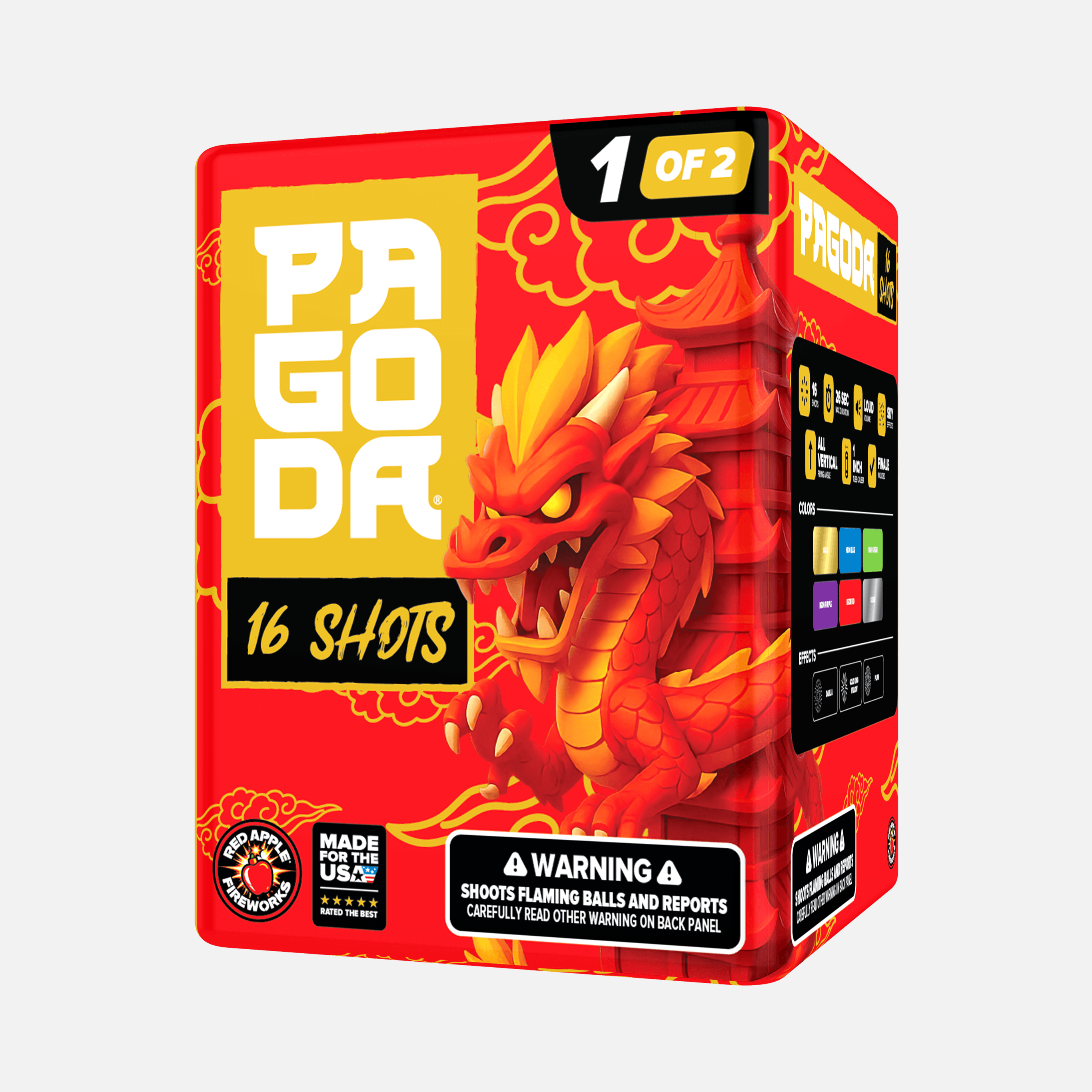 Pagoda® 32 Shots Standard Aerial Finale Sets®