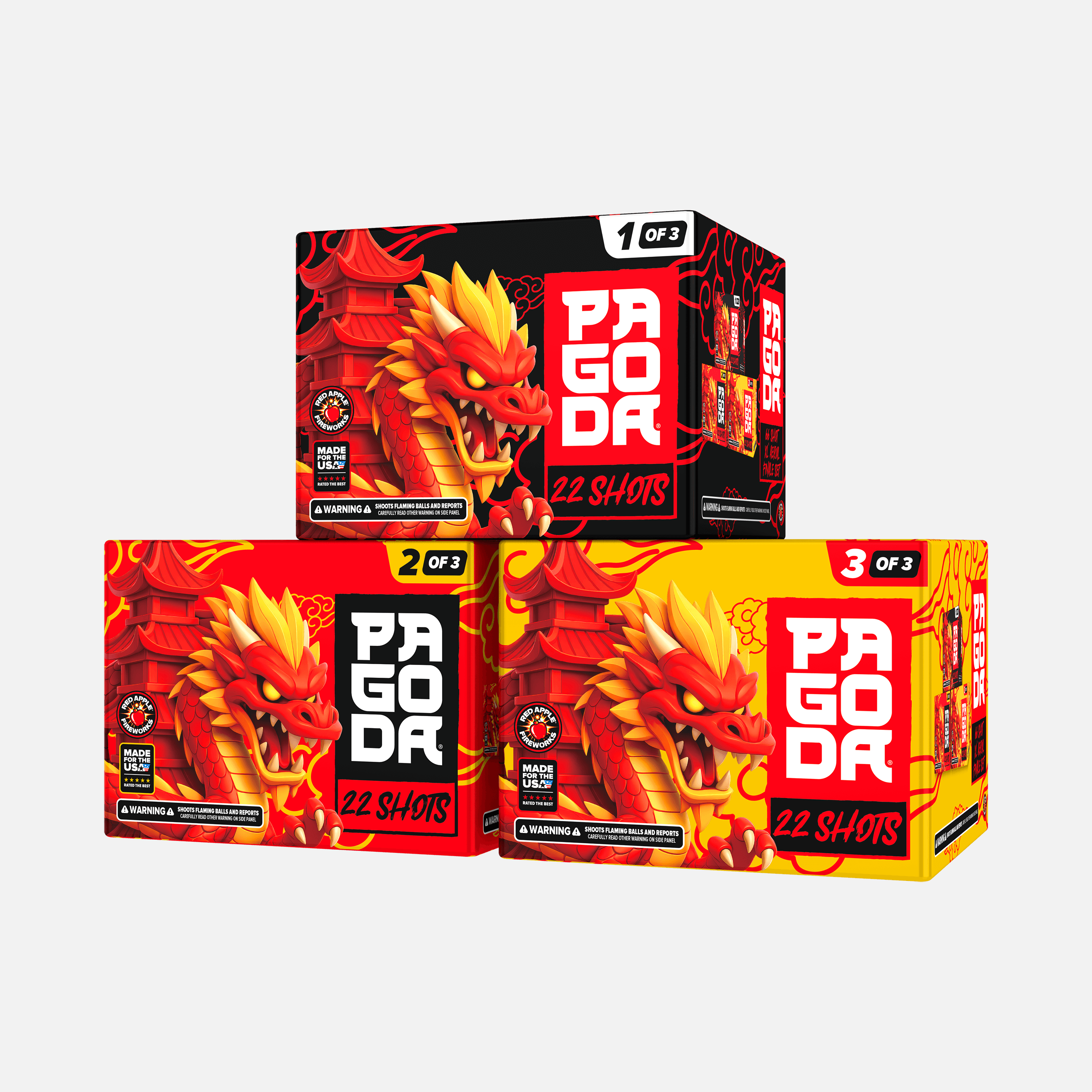 Pagoda® 66 Shot XL® Aerial Finale Set