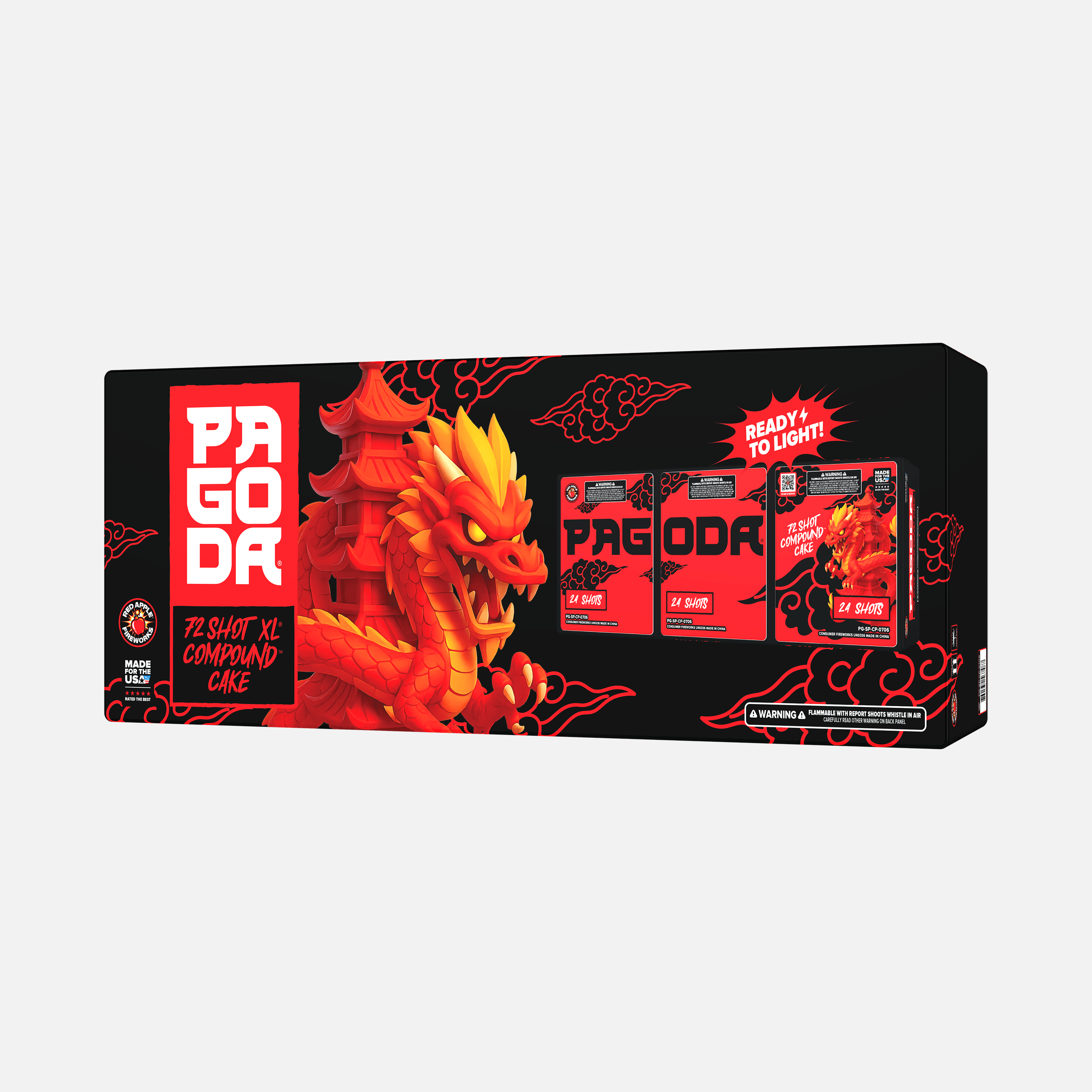 Pagoda® 72 Shot Compound™ Cake
