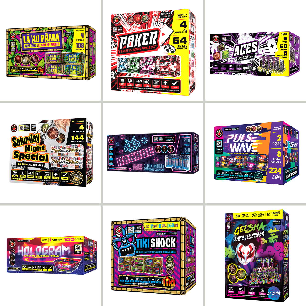 Midnight Mayhem™ Party Pallet Sampler®