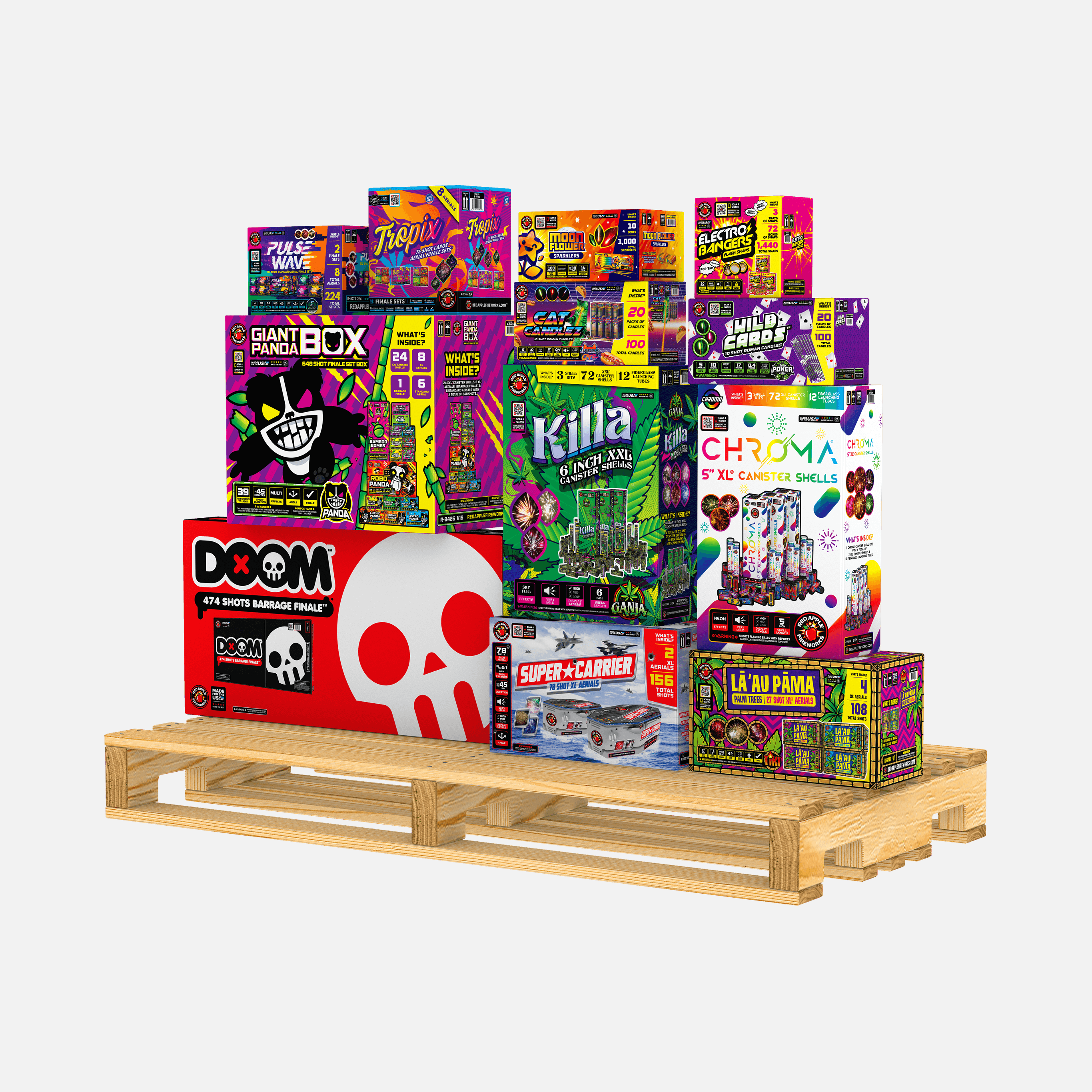 Pyro Perfection™ Party Pallet Sampler®