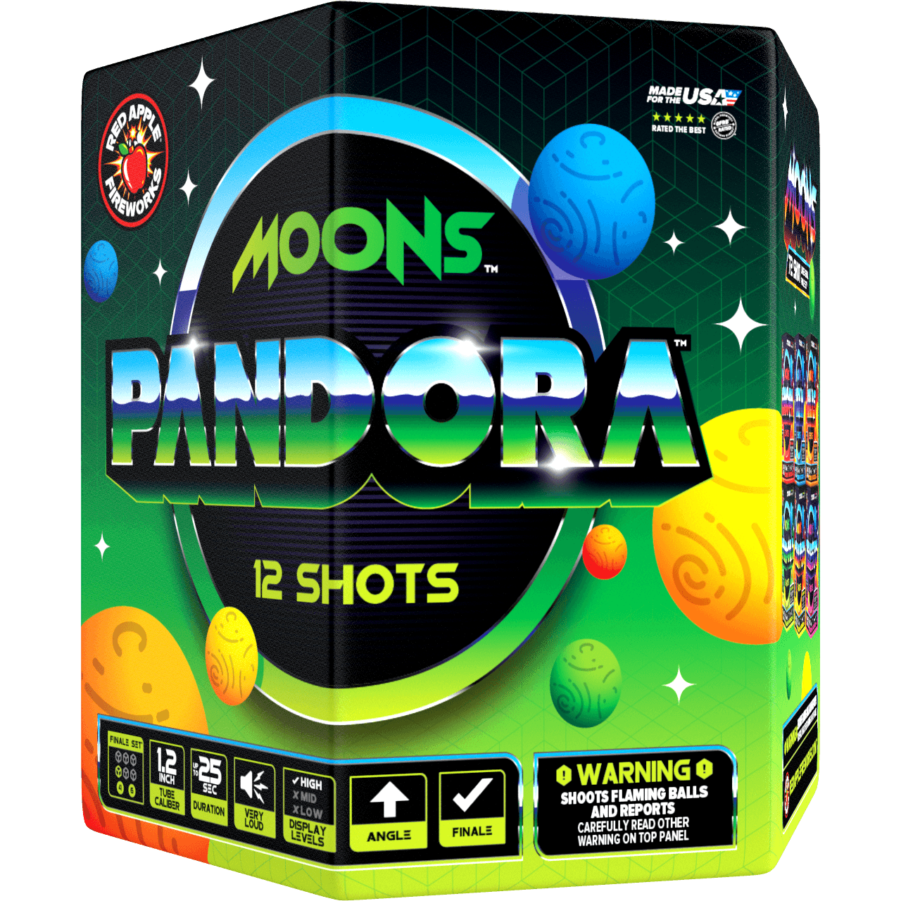 Moons™ 72-Shots Large Aerial Finale Set®